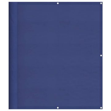 vidaXL Seitenmarkise Balkon-Sichtschutz Blau 120x800 cm 100 Polyester-Oxford
