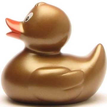 Duckshop Badespielzeug Badeente - Gudrun (gold) - Quietscheente