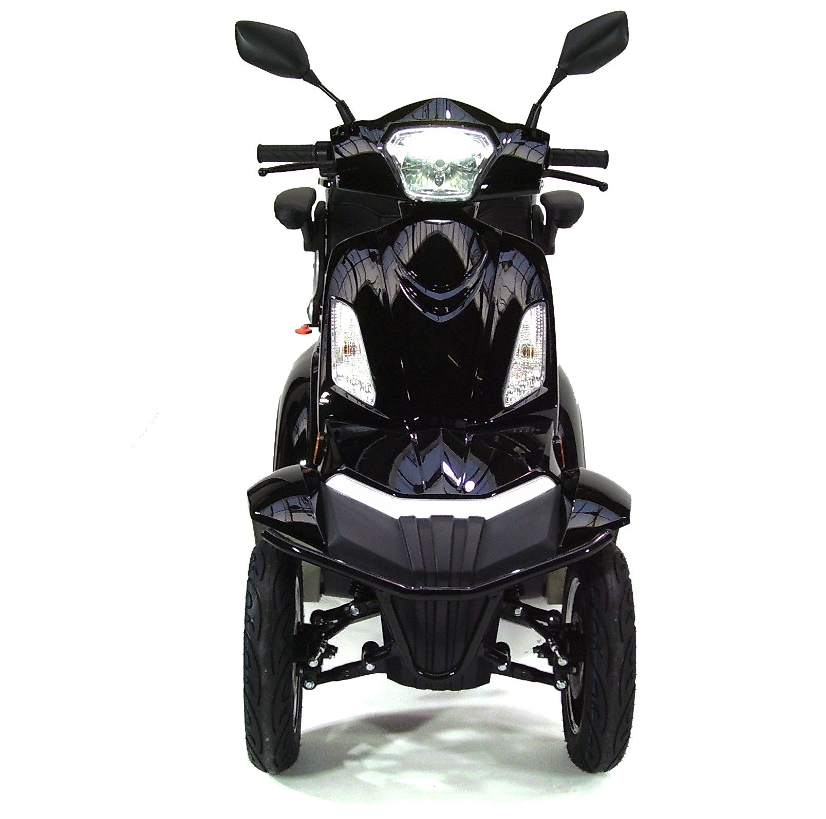 Apex Electric Mobility Scooter for Seniors, Electric Scooter, Quad Scooter 25 km/h 55949, (1-piece)