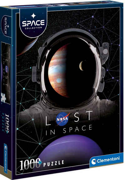 Clementoni® Puzzle »Space Collection - Lost in Space«, 1000 Puzzleteile, Made in Europe, FSC® - schützt Wald - weltweit