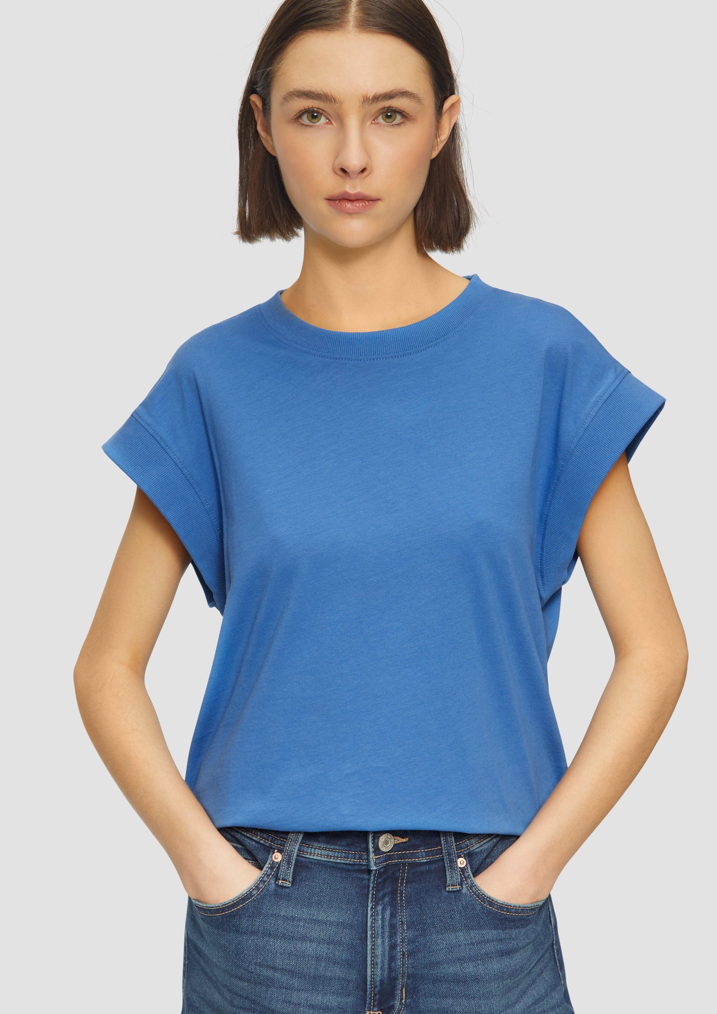 s.Oliver Shirttop T-Shirt im Relaxed Fit günstig online kaufen