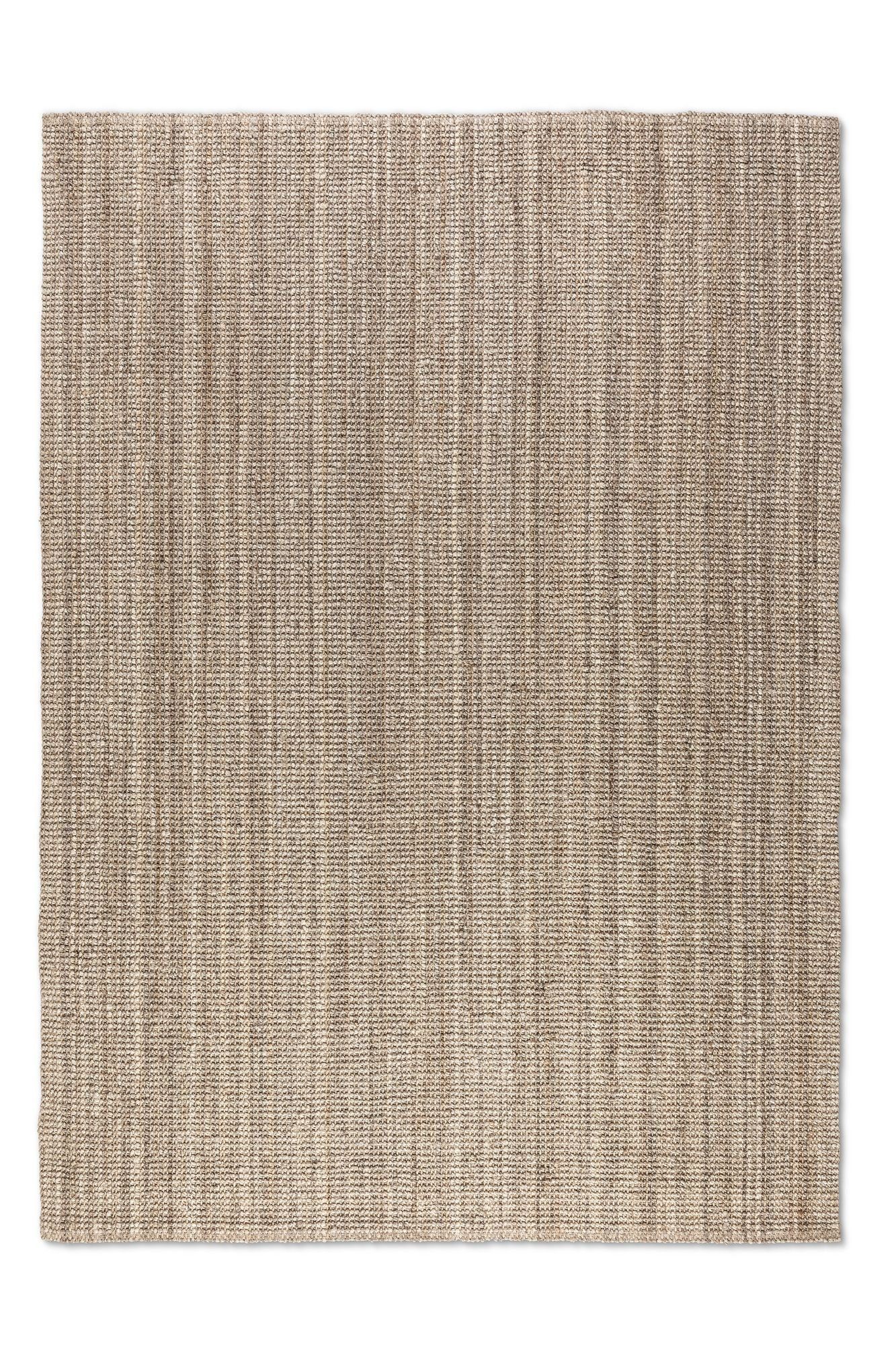 Teppich Jaipur, HANSE Home, rechteckig, Höhe: 10 mm, Jute, Natur, Wohnzimmer, Esszimmer, Schlafzimmer, Flur, Modern, Boho