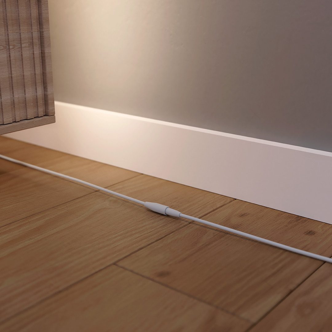 Philips Hue Flux Gradient LED-Streifen Zubehör Verlängerungskabel, (500 cm), Philips Hue Flux Gradient Lightstrip Zubehör, 5m-Verlängerungskabel – Bild 4 von 5