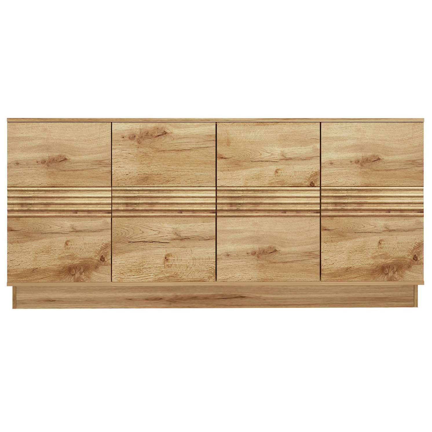 OTTO home Sideboard Angers, Kommode, Push-to-open, 4 Türen, Breite 180 cm