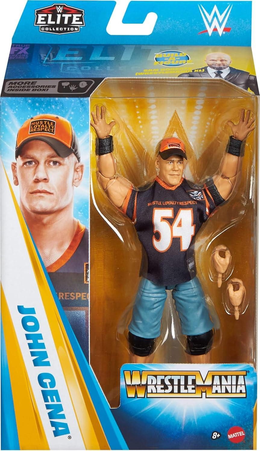 Mattel® Actionfigur WWE Elite Collection Premium Live-Event John Cena Actionfigur-Set, Wre