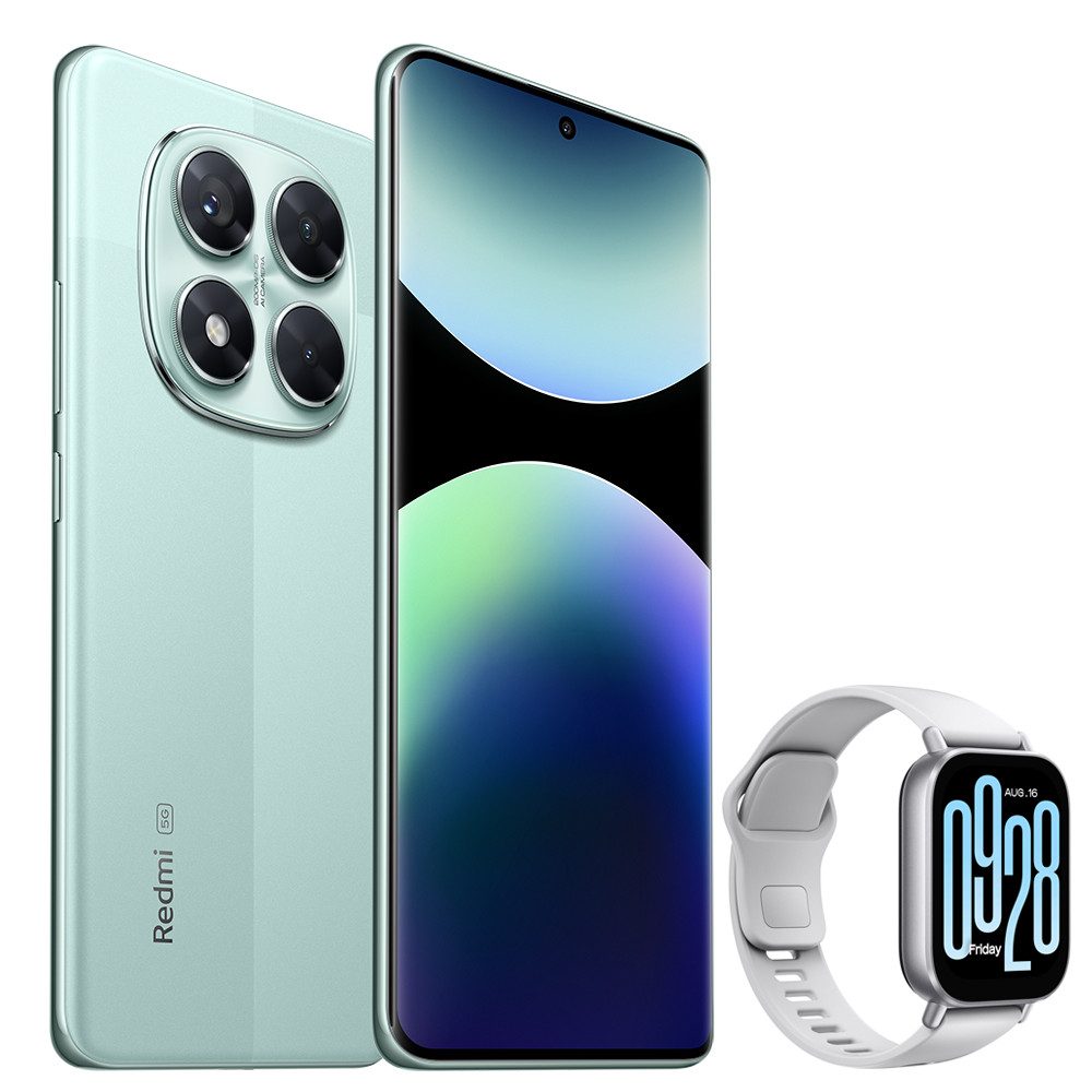 Xiaomi Redmi Note 14 Pro 5G 12+512GB Smartphone & Smartwatch Handy (6.67 Zoll, 200 MP Kamera)