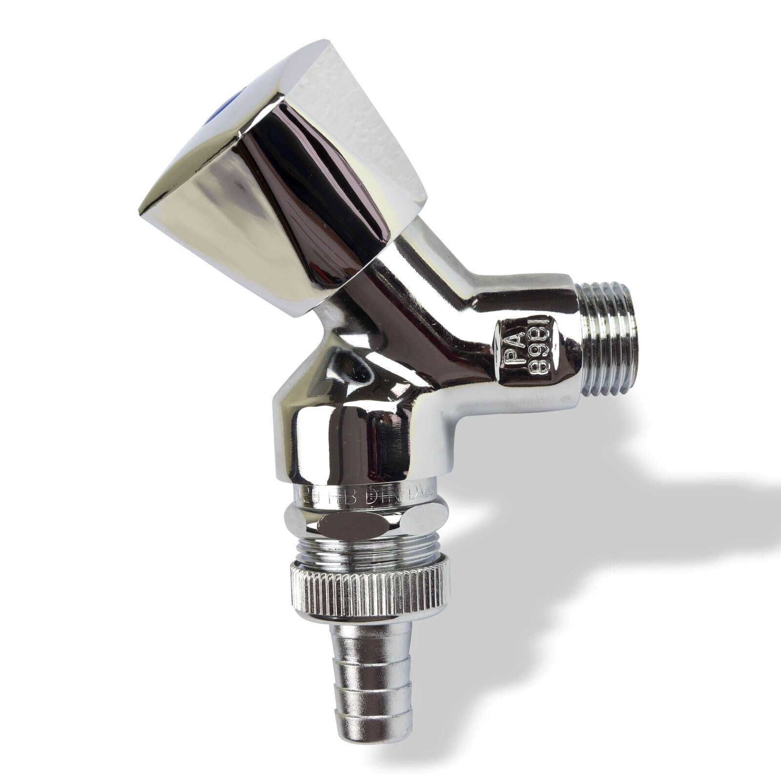 Stabilo Sanitär Siphon Unterputz Siphon Anschluss-Set DN50/40 und 1/2" Geräteventil – Bild 3 von 4