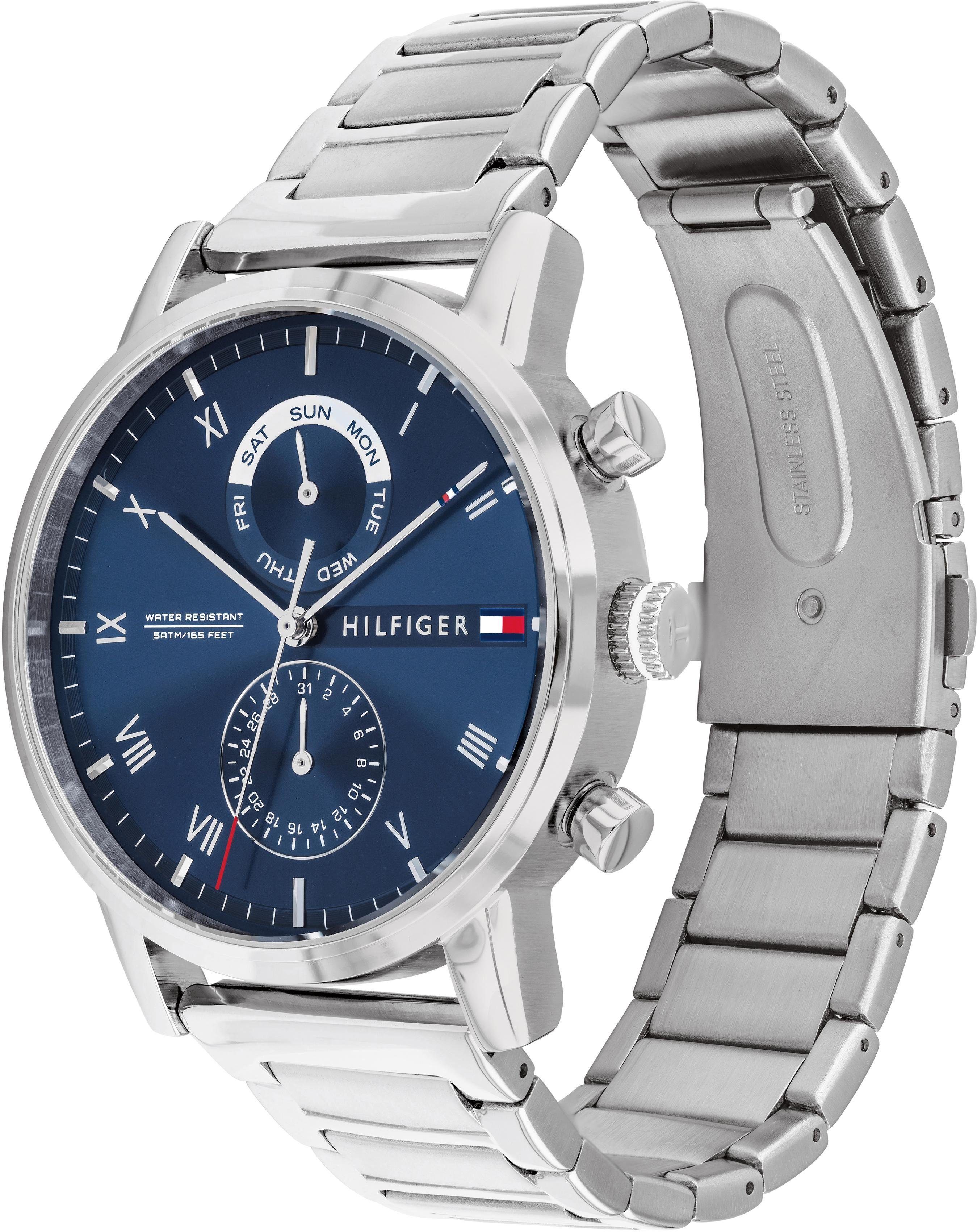 Tommy Hilfiger Multifunktionsuhr KANE 1710401, Quarzuhr, Armbanduhr, Herren günstig online kaufen