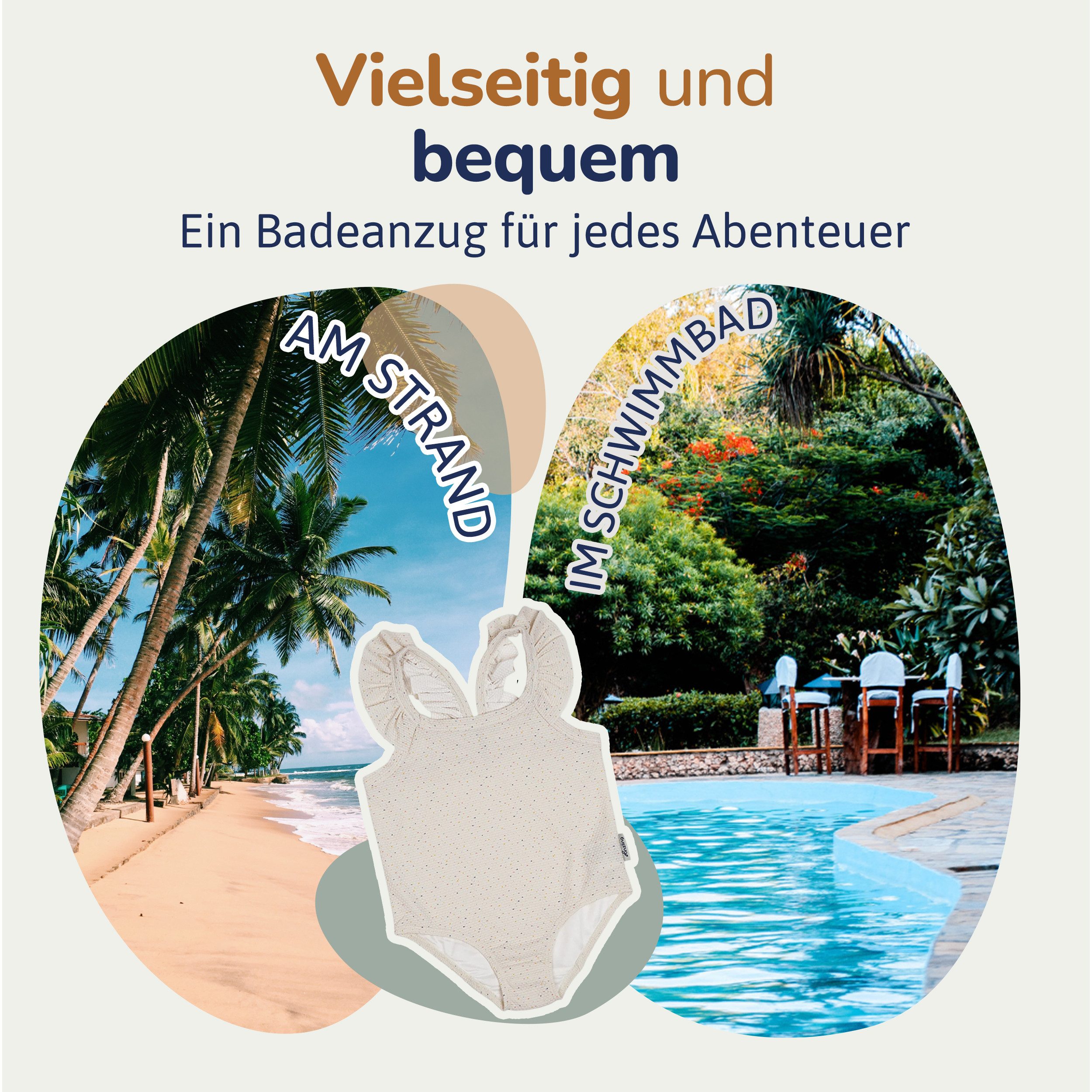Hinzling Badeanzug Kinder – UV Schutz UPF 50+ – Schwimmanzug Kinder schnell trocknend