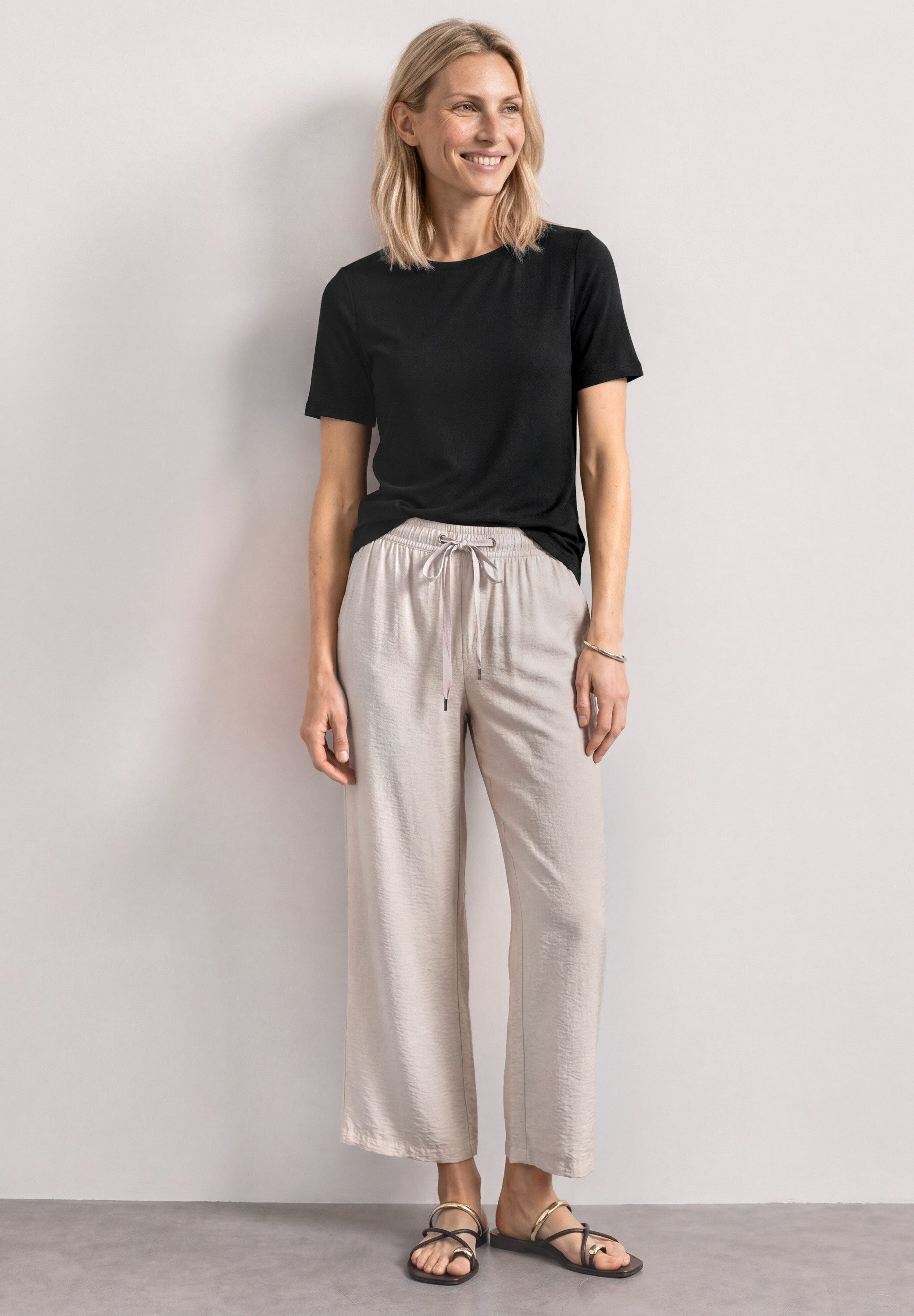STREET ONE T-Shirt im soften Baumwoll-Mix