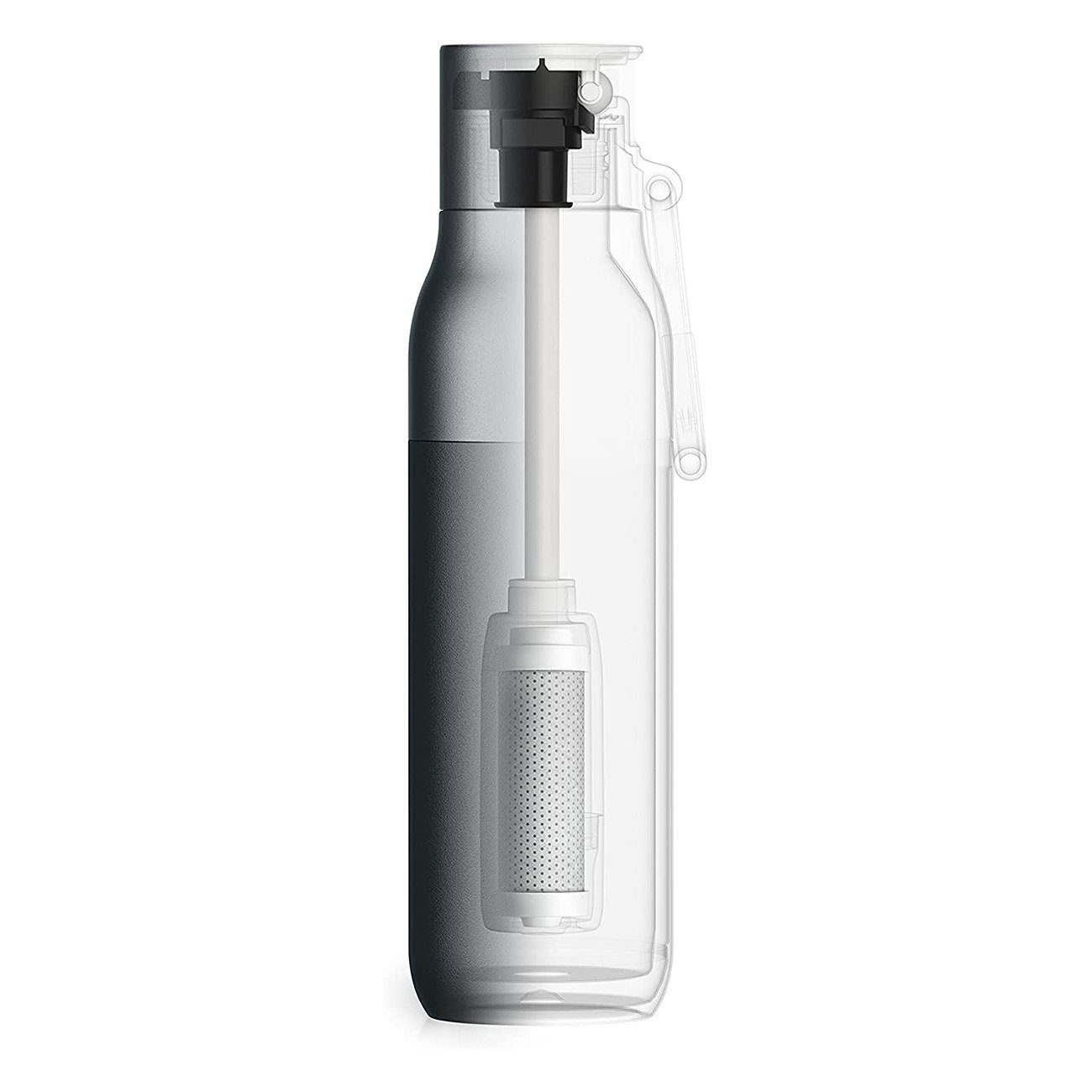 LARQ Bottle Trinkflasche 500ml Filtered weiß