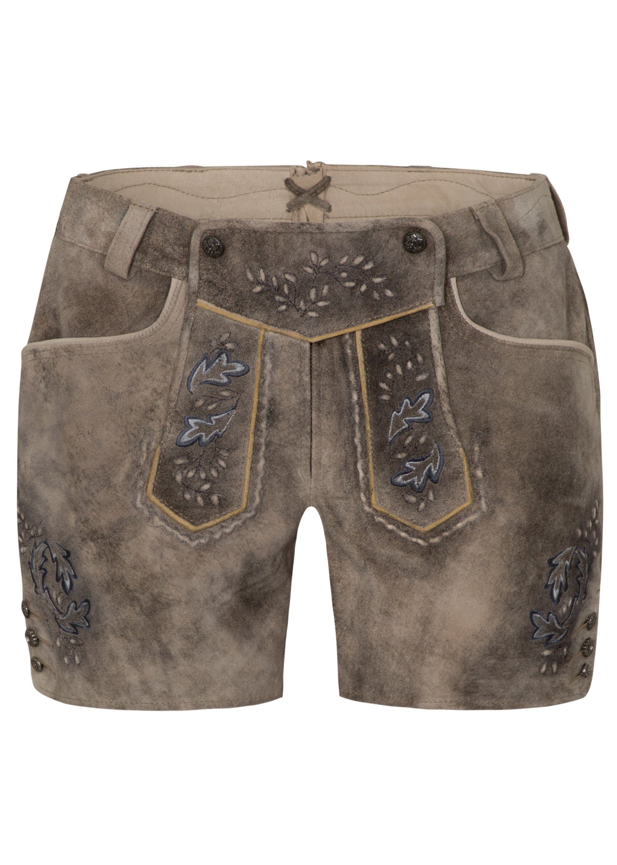 Spieth & Wensky Shorts Dea Aufwändige Stickelemente günstig online kaufen