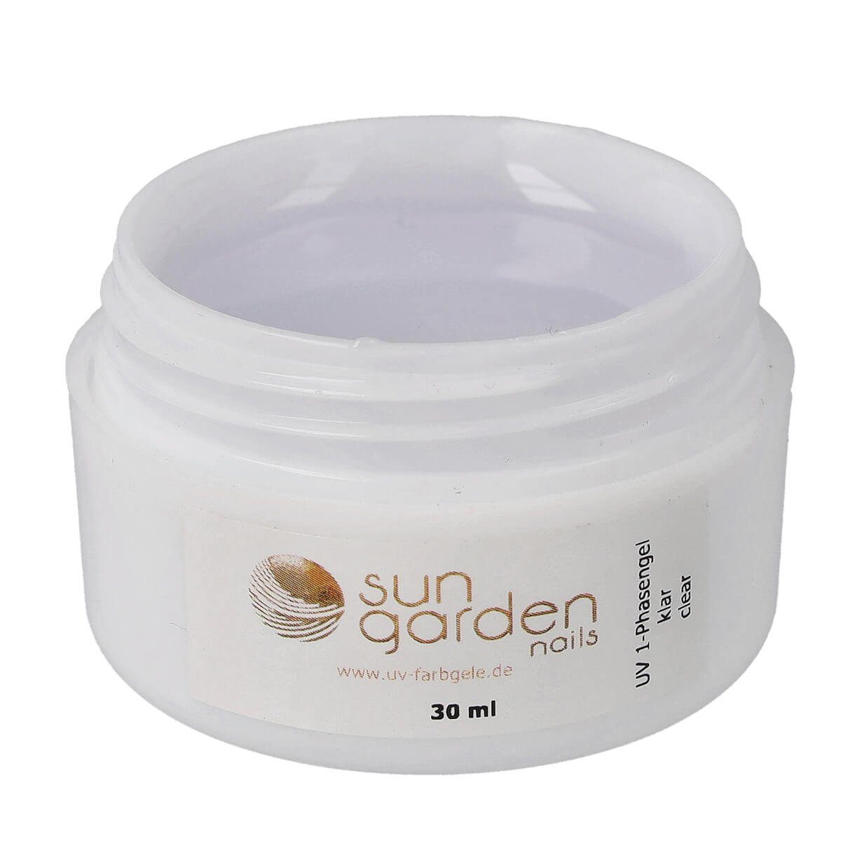 klar Garden ml Gel 30 Nails Sun UV Allround 1-Phasengel Nagellack