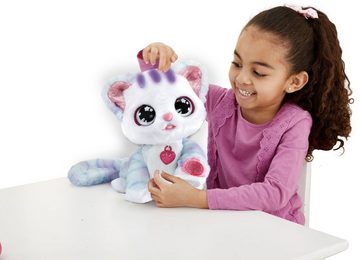 Vtech® Plüschfigur KidiFriends, Glamour, die Glitzerkatze, mit Licht- und Soundeffekten