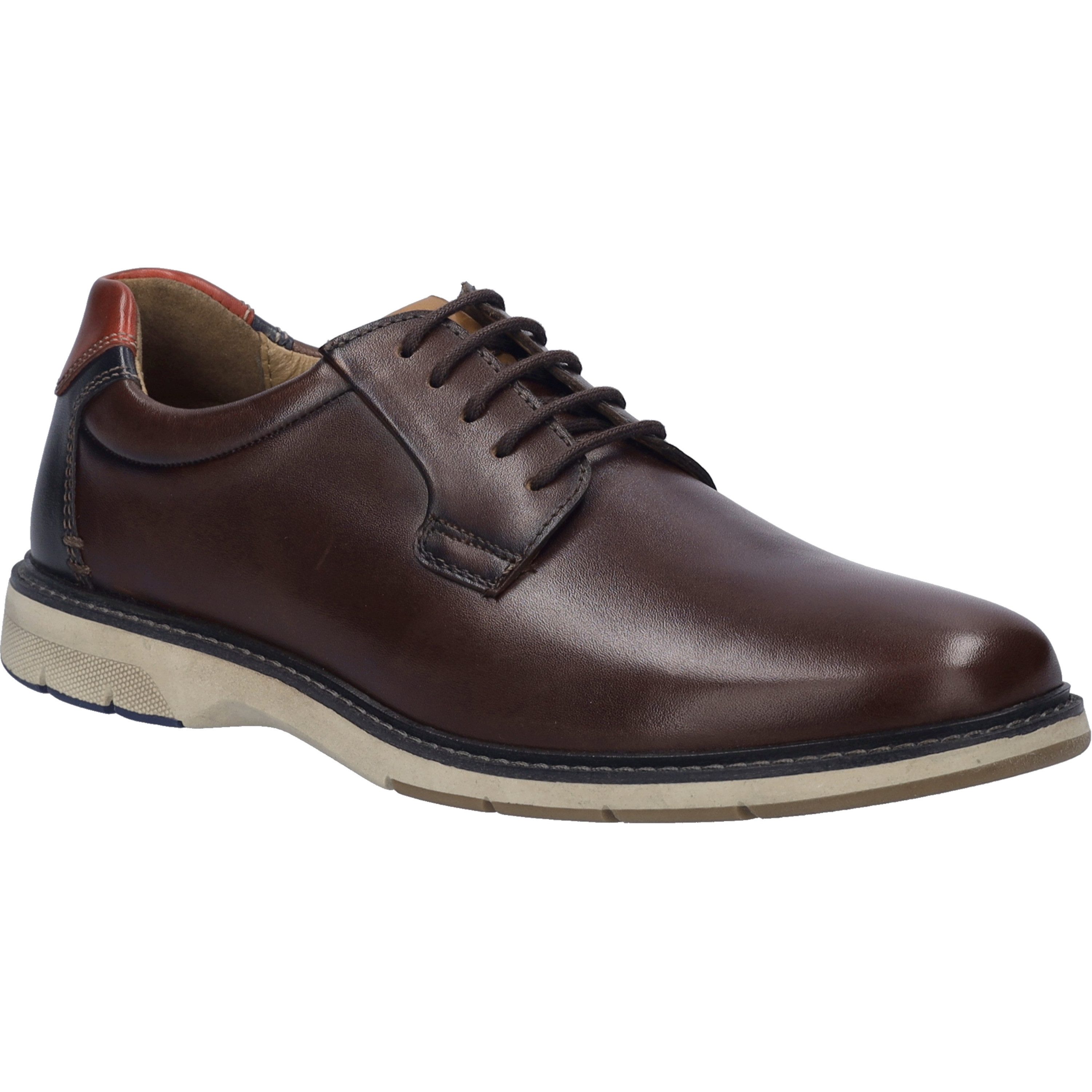 Josef Seibel Stuart 03, braun Schnürschuh