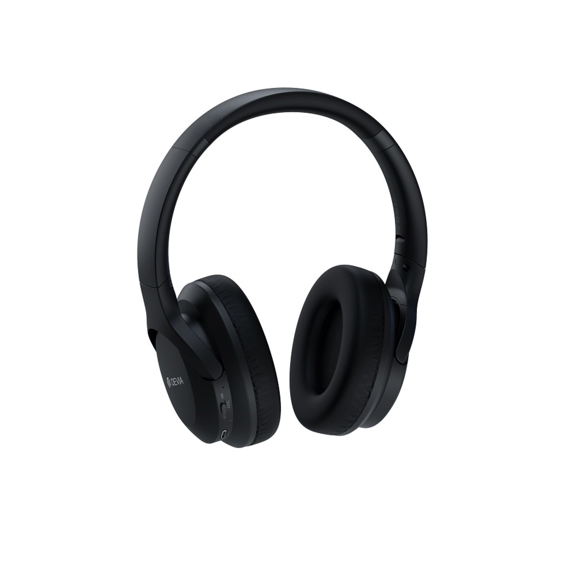 Kabellose On-Ear Kopfhörer in Schwarz 400 mAh mit Mikrofon Bluetooth-Kopfhörer