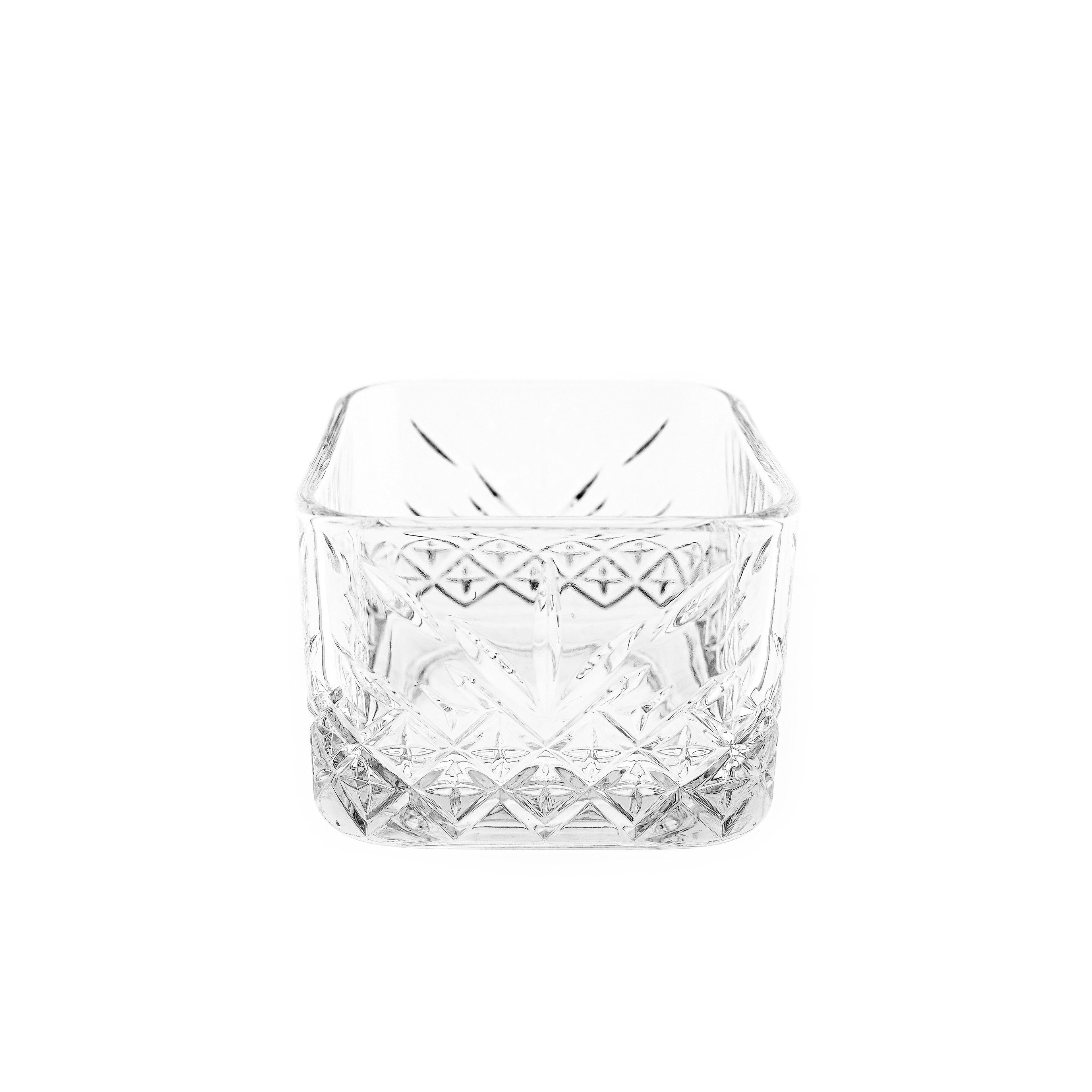 Pasabahce Snackschale Timeless 4er Schalen Set aus Glas, Snackschalen, Dessertschale, (4-tlg)