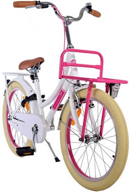 TPFSports Kinderfahrrad Volare Excellent 20 Zoll mit Rücktritt + Handbremse, 1 Gang, (Mädchen Fahrrad - Rutschfeste Sicherheitsgriffe), Kinder Fahrrad 20 Zoll mit Ständer Laufrad Mädchen Kinderrad