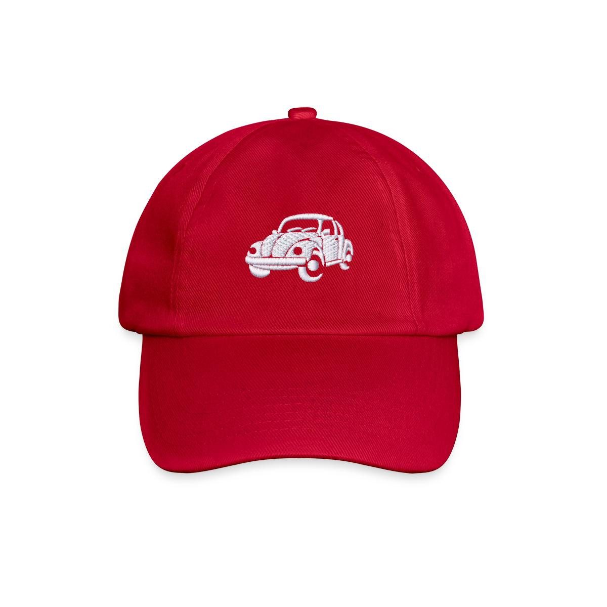 Spreadshirt Baseball Cap Volkswagen VW Beetle Stickmotiv Baseballkappe (1-St)