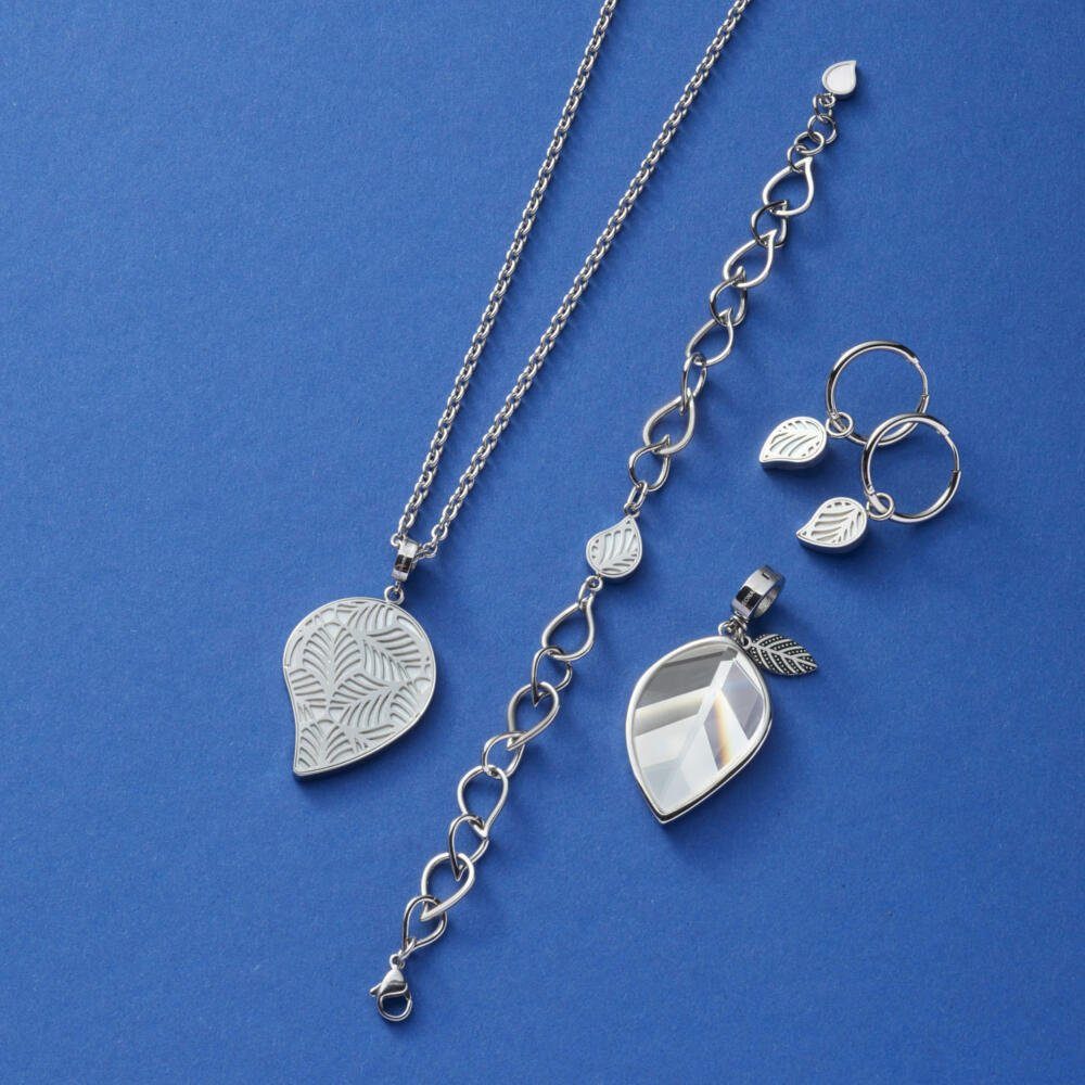 LEONARDO Edelstahlkette Maia silberfarbe...