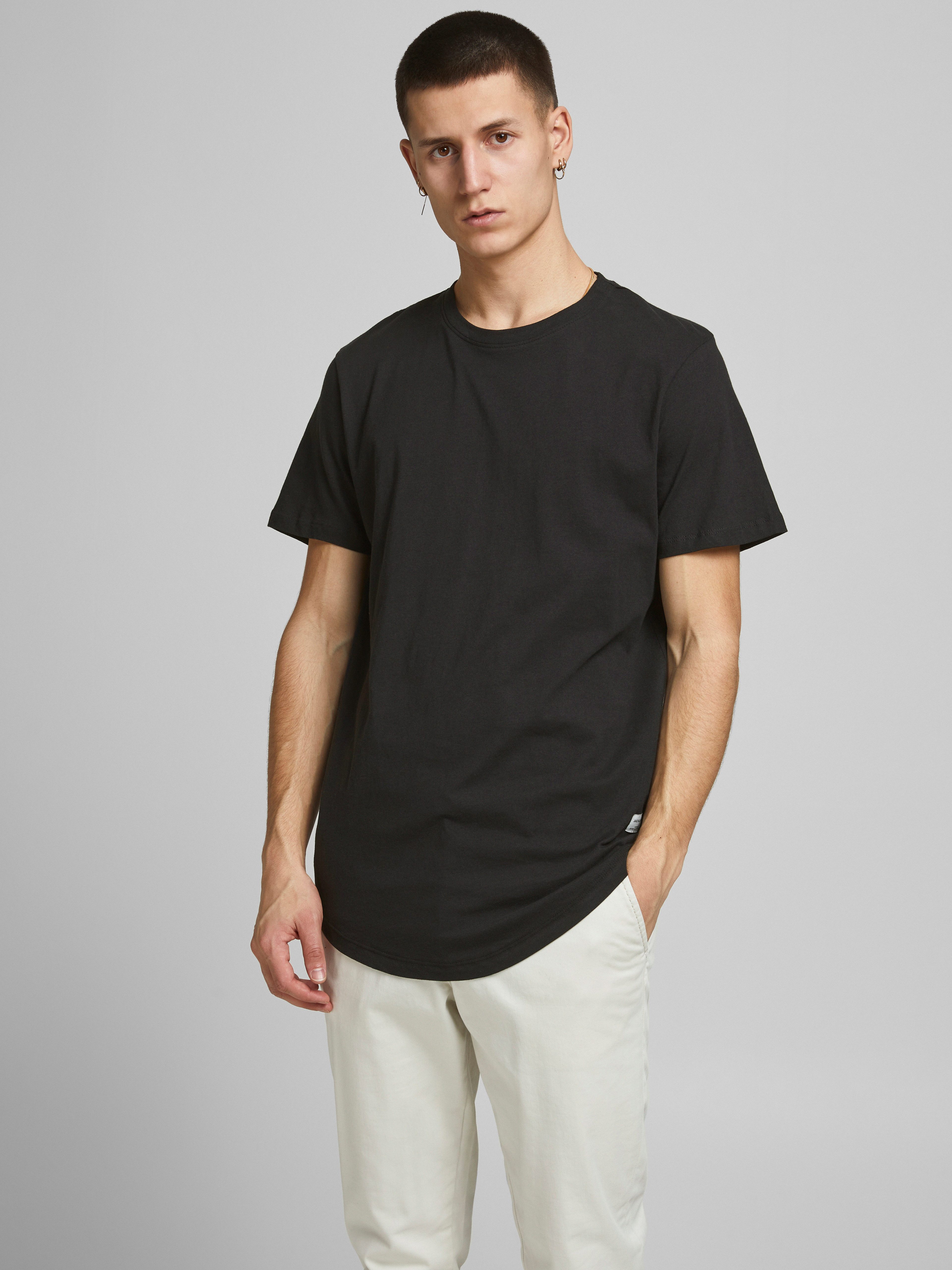 Jack & Jones Rundhalsshirt JJEORGANIC BASIC TEE SS O-NE 3PK MP NOOS (Packung, 3-tlg)