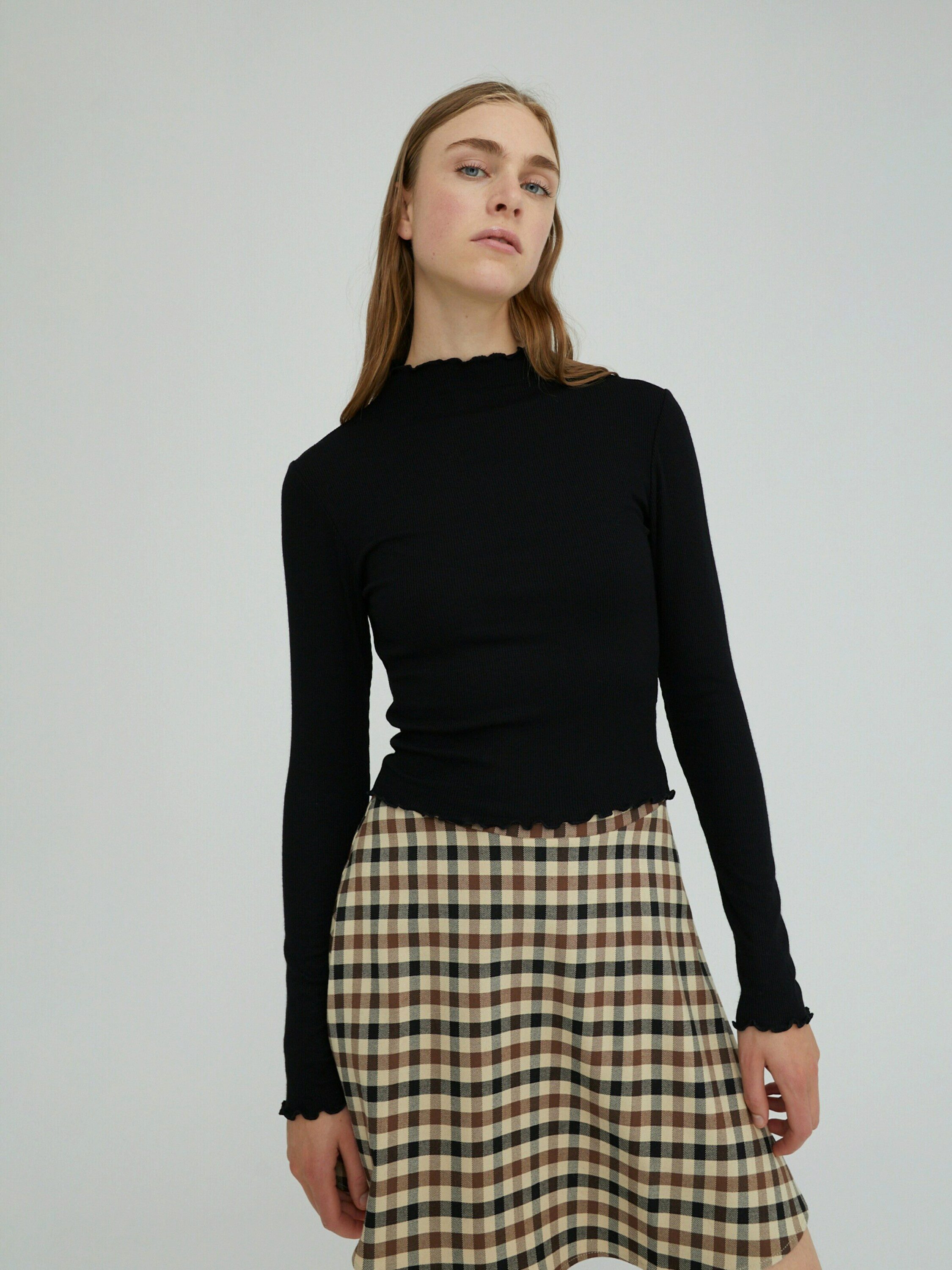 EDITED Langarmshirt Daniela (1-tlg) Plain/ohne Details