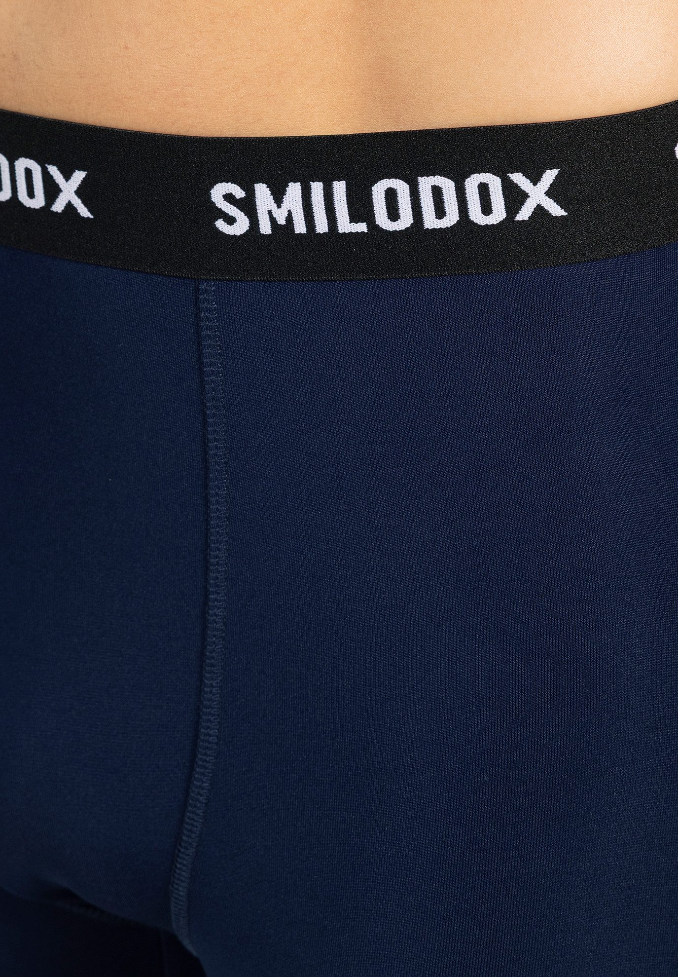 Smilodox Jogginghose Zeyn Herren, Thermohose, Slim Fit, Funktionsunterwäsche, Sport Slim Fit, Base Layer, Stretch, Logo-Bund – Bild 3 von 5