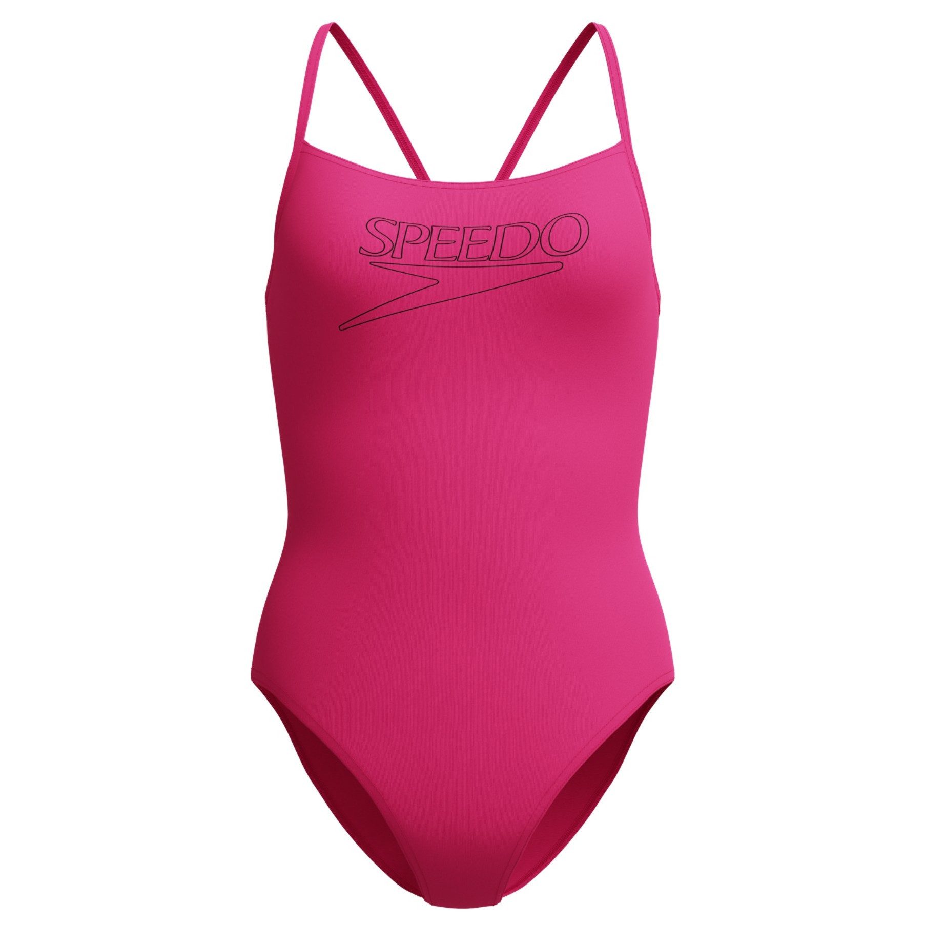 Speedo Badeanzug Endurance+ Logo Thin Strap One