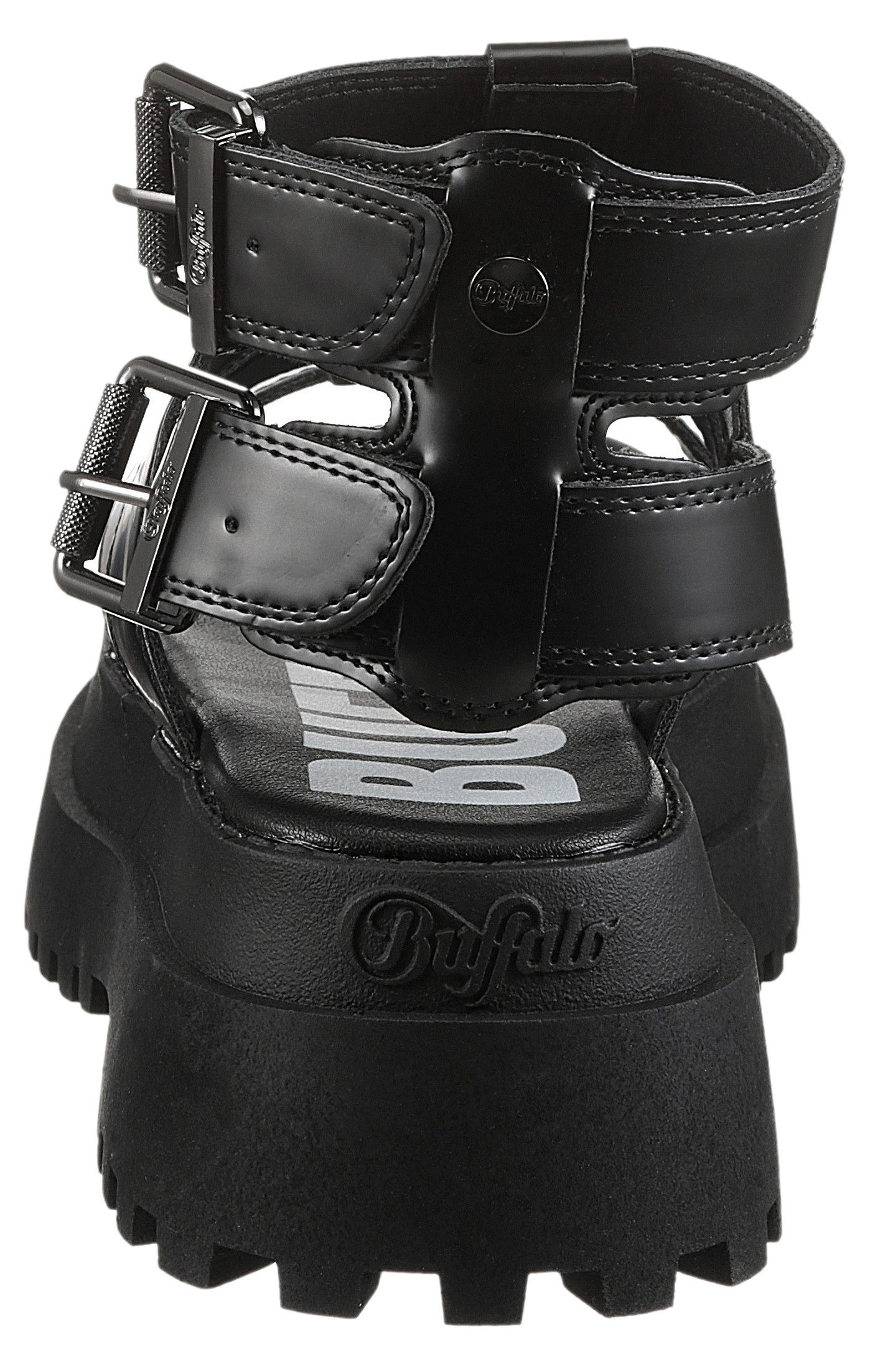 Buffalo PLUTO GLD Sandalette, Plateausandale, Festival-Sandale günstig online kaufen