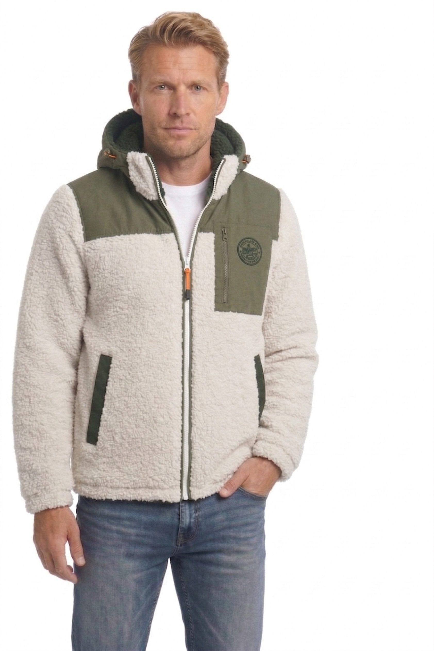 Fleecejacke Herren Fleecejacke – Weiche Teddyfleece