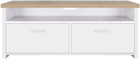 VASAGLE Lowboard »LTC01WN«, Fernsehtisch, TV-Lowboards, weiß