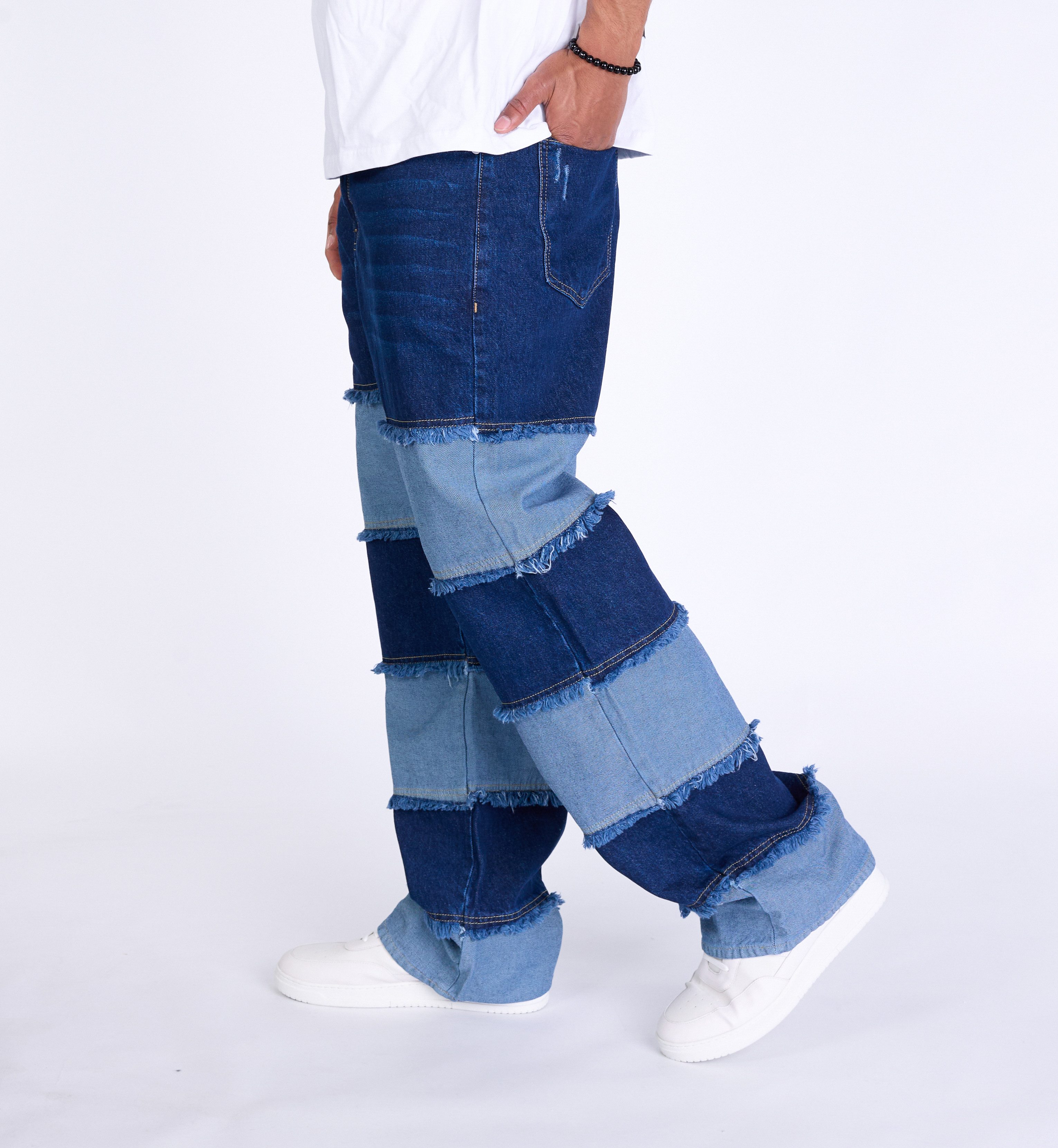 Denim House Relax-fit-Jeans Lässige Designer Baggy günstig online kaufen