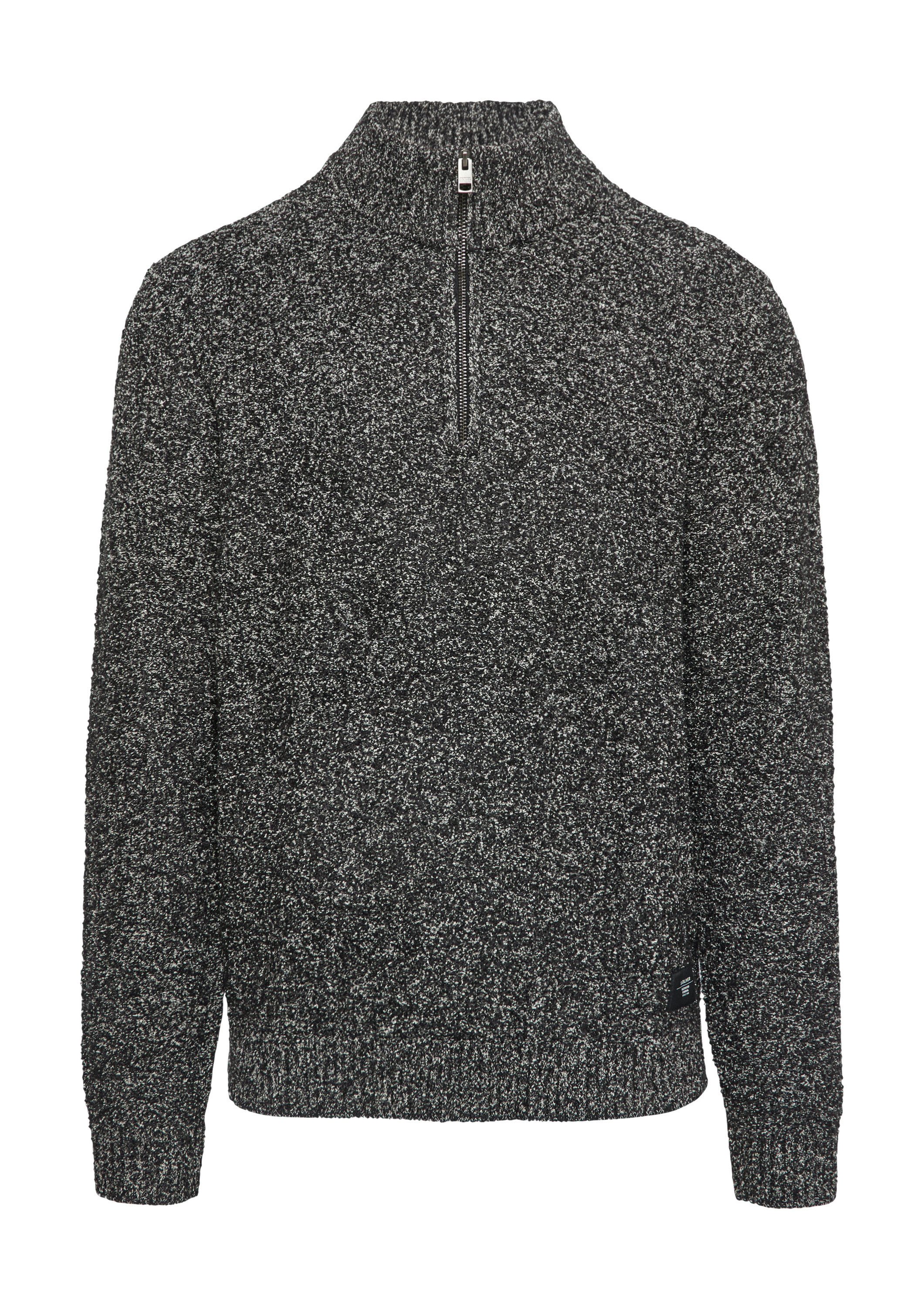 s.Oliver Longpullover Strickpullover Pullover mit Troyer-Kragen günstig online kaufen