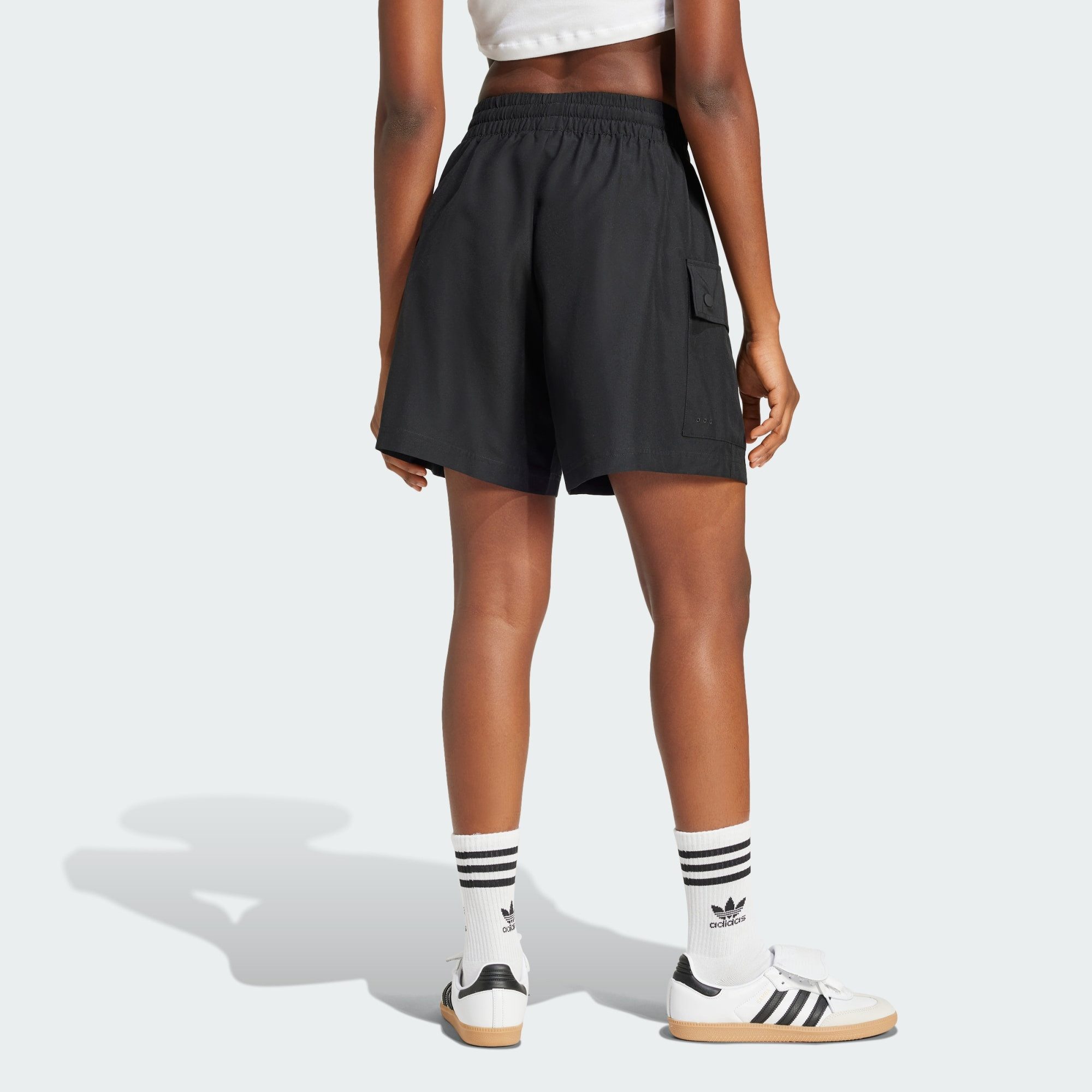 adidas Originals Shorts ESSENTIALS WOVEN HIGH-WAIST günstig online kaufen