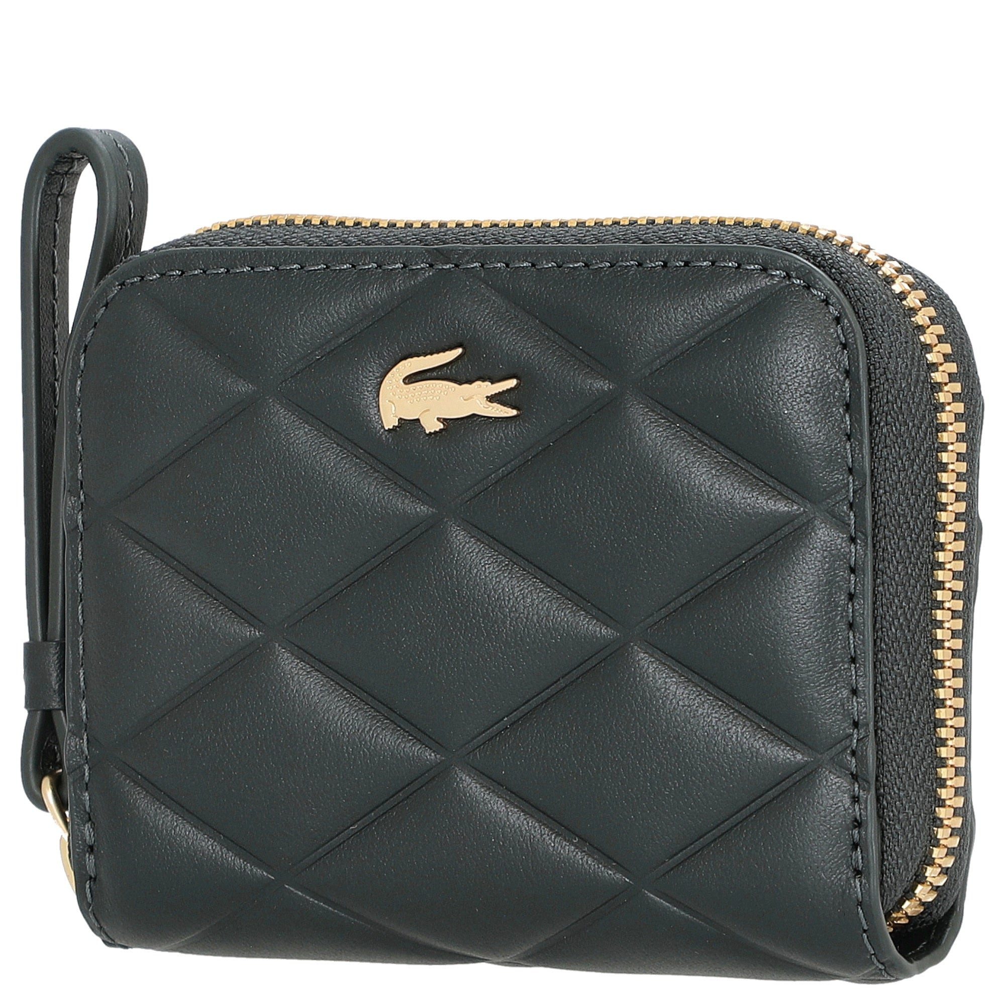 Lacoste Geldbörse Crocodelle Puffed - Geldbörse 4cc 10 cm (sinople)