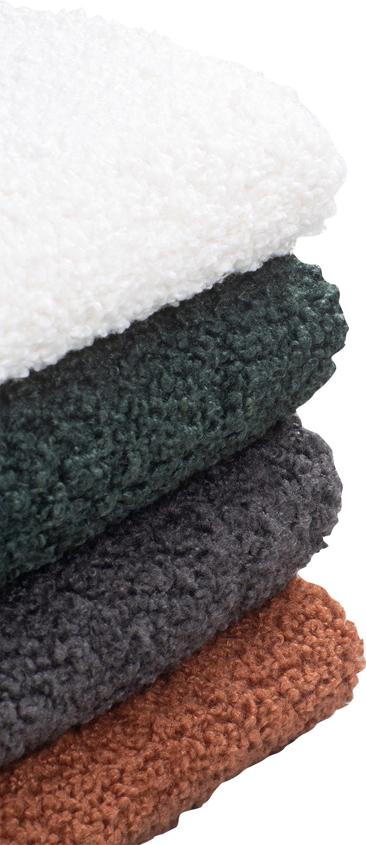 Wohndecke Teddy, Esprit, im Teddy-Look, Kuscheldecke