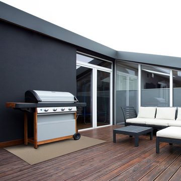 Outdoorteppich Design Fidenza, als Läufer, Teppich oder Bodenbelag, Karat, rechteckig, für Balkon, Terrasse und Garten