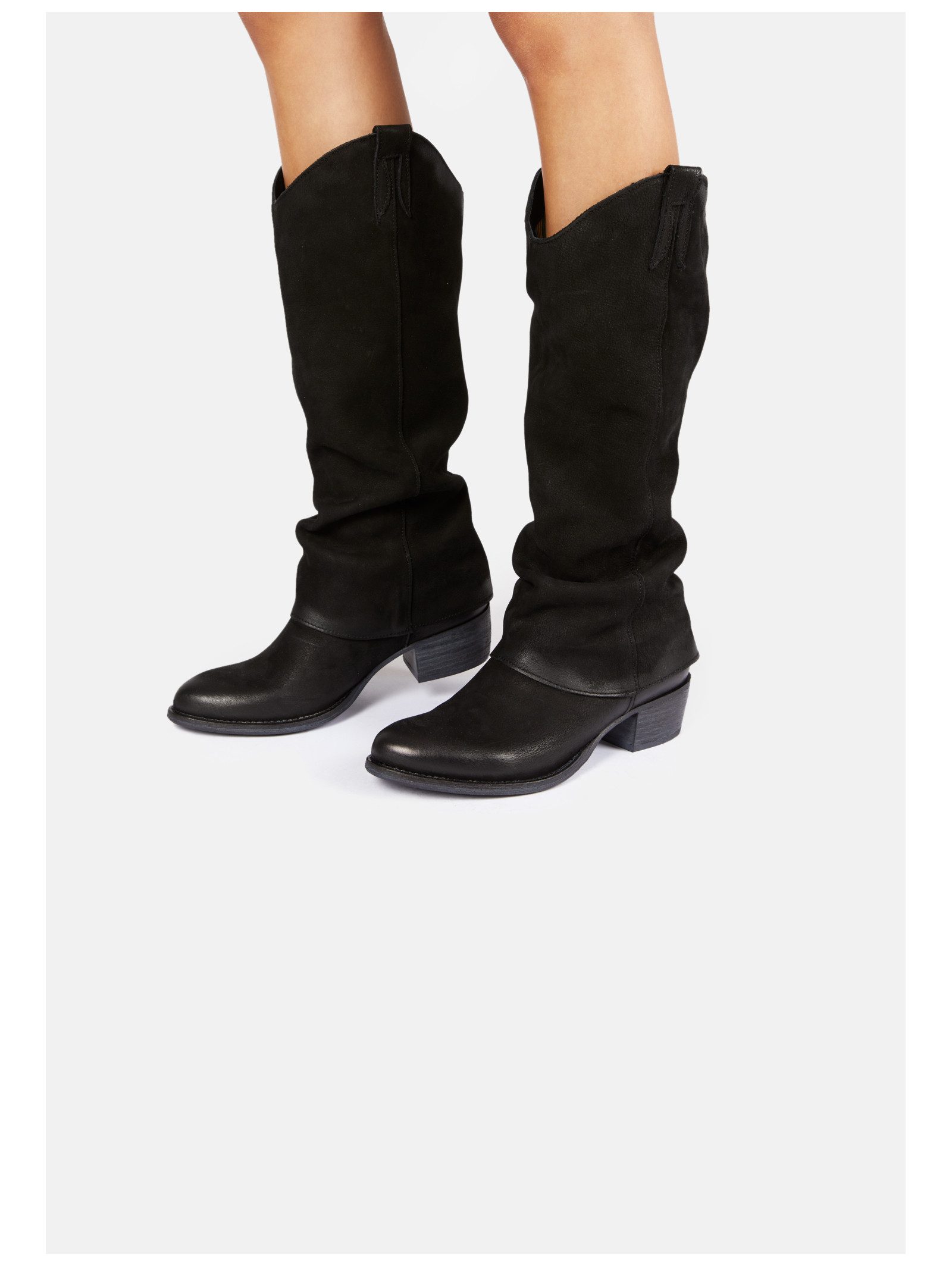 Felmini Stiefel Leder . Bikerboots