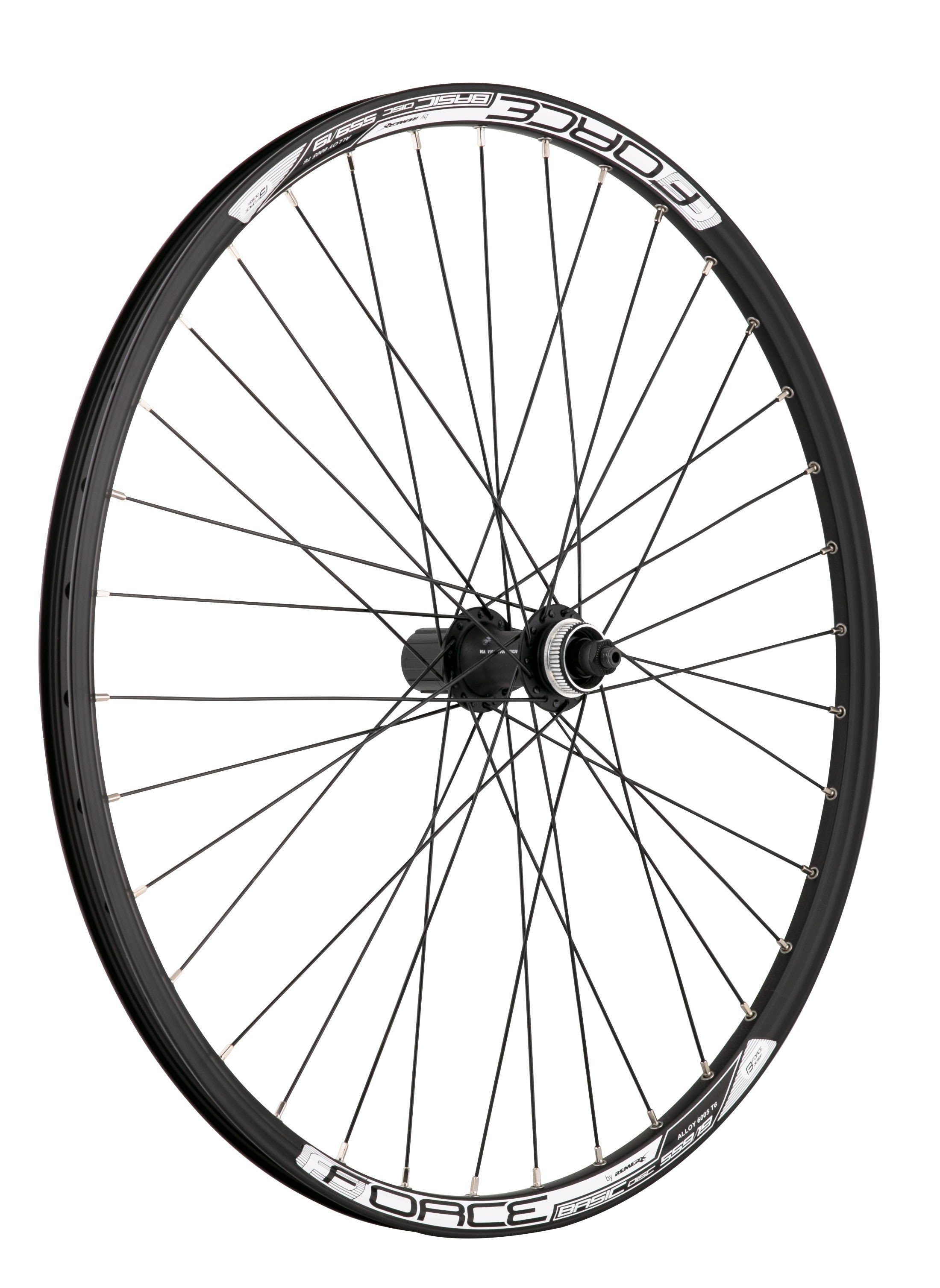 FORCE Fahrrad-Laufrad Hinterrad 27,5" FORCE BASIC DISC 584x19 FHM3050-CL 36sh