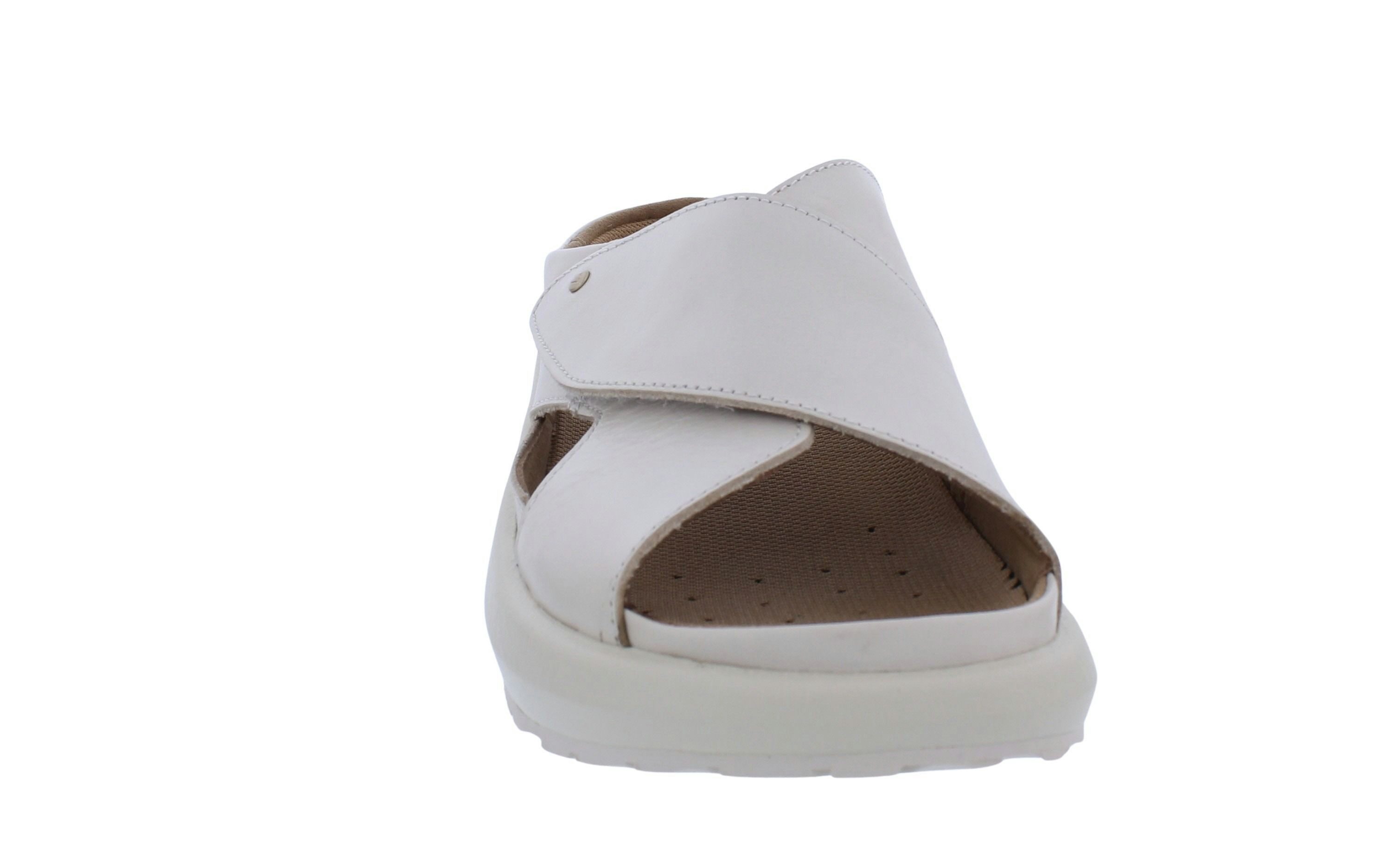 Joya Joya Pantolette Alicante Light Beige JY131A, Glattleder, Klettverschlu Pantolette – Bild 3 von 5