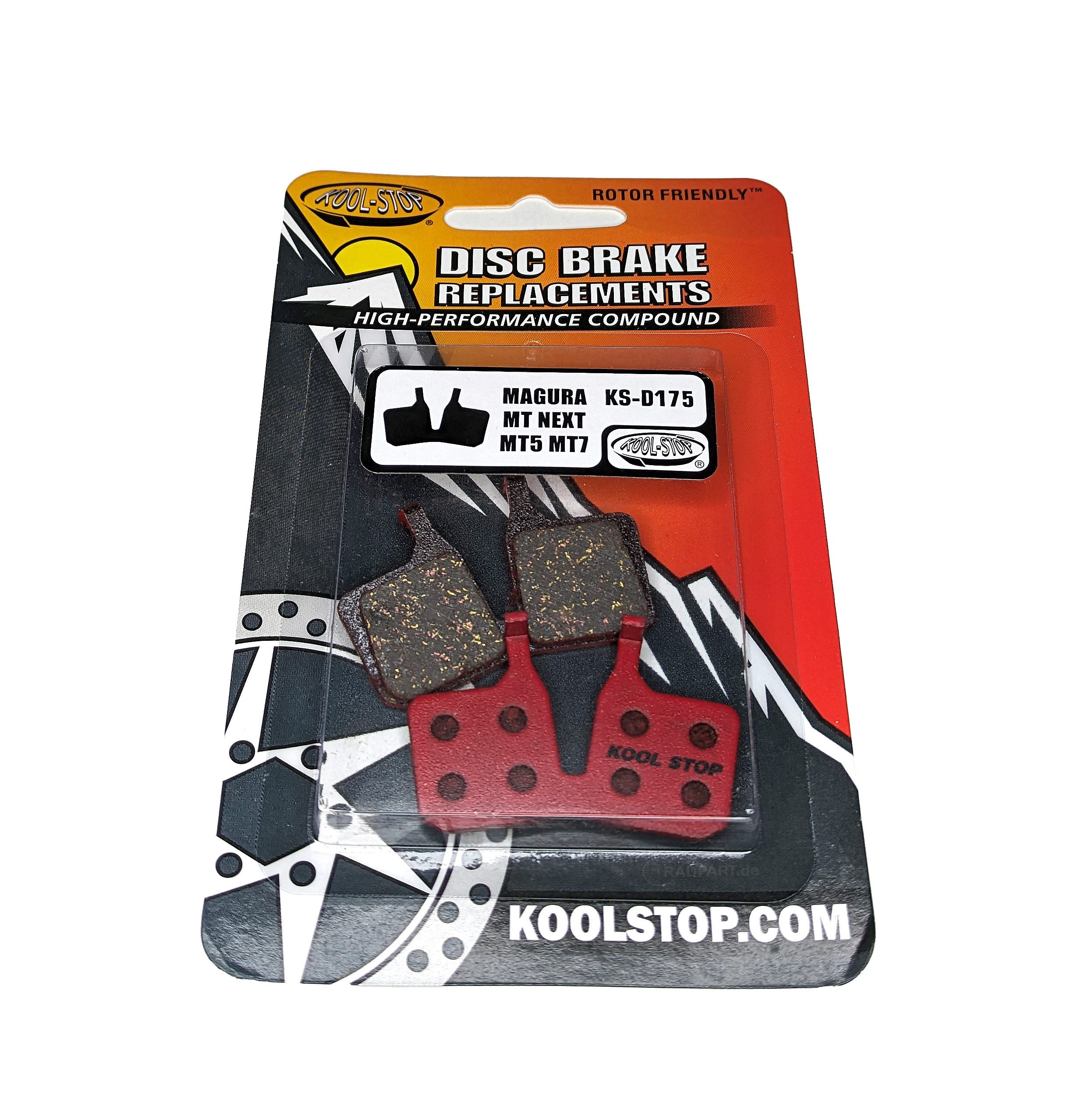 Kool Stop Bremsbelag Kool-Stop Bremsbeläge KS-D175 Magura MT5 MT7 MT NEXT Scheibenbremse