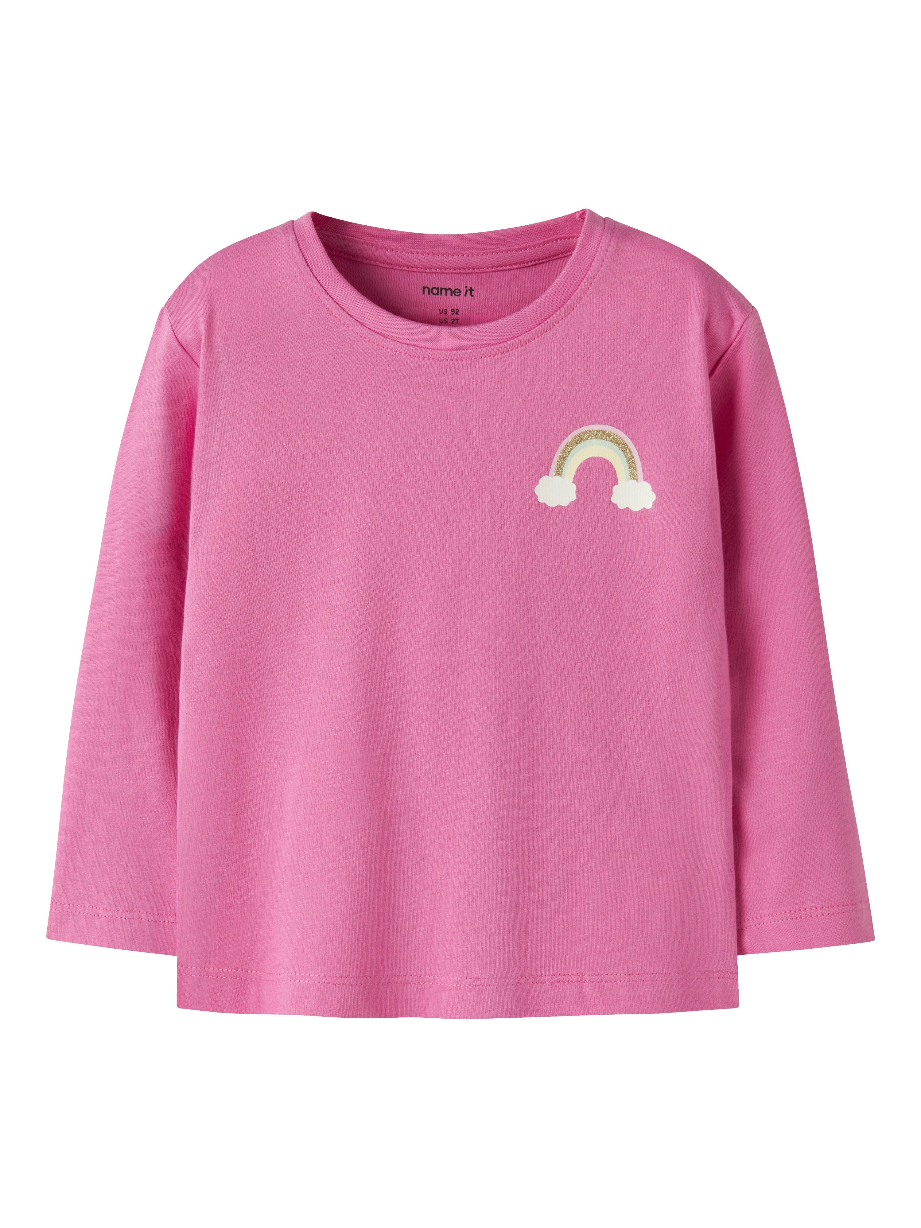 Name It T-Shirt NMFVEEN LS NREG TOP Baumwolle, regular fit