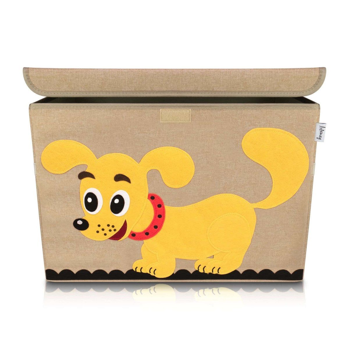 Lifeney Faltbox Aufbewahrungsbox mit Deckel Hund, günstig online kaufen