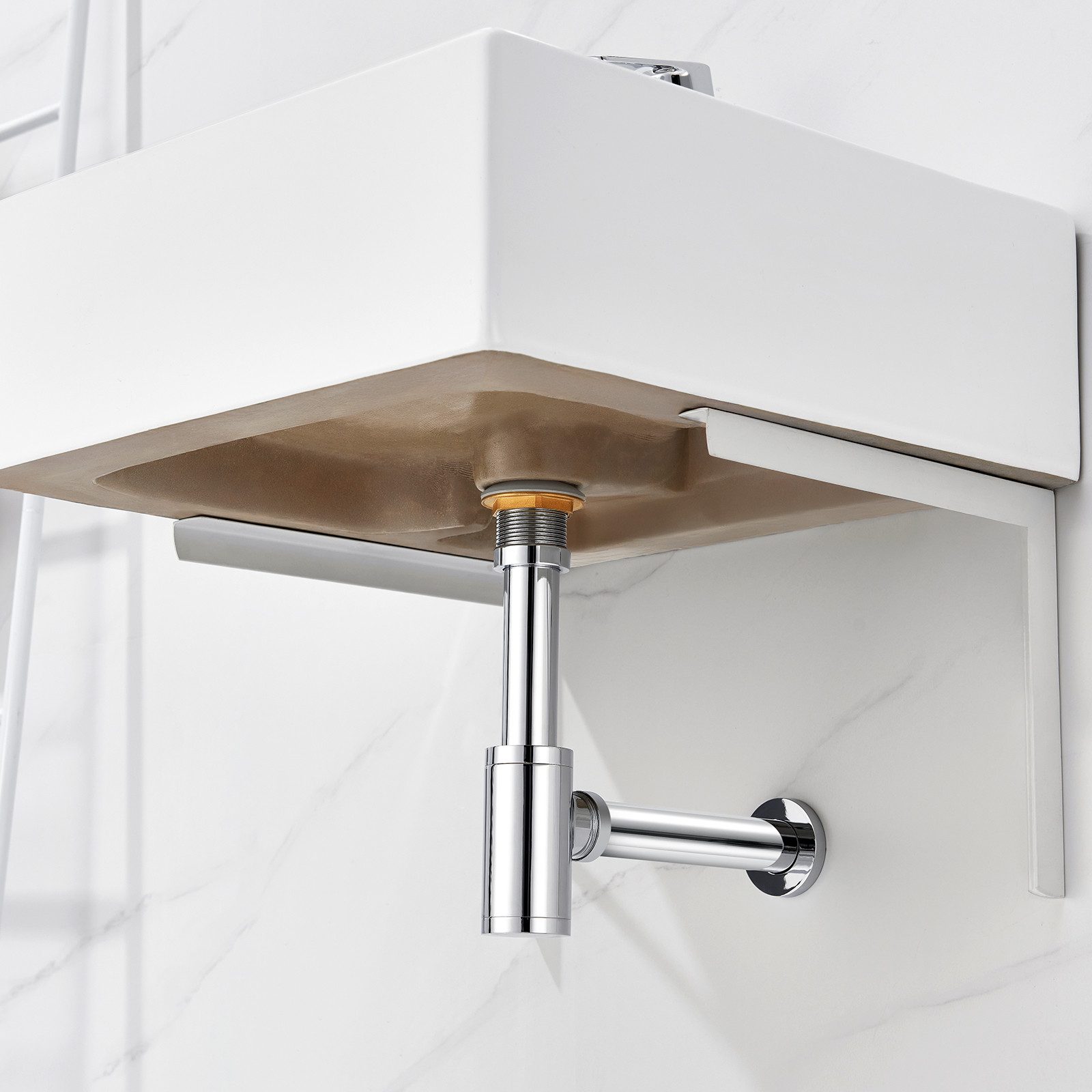 Auralum Max Siphon Ablaufgarnitur Siphon Pop günstig online kaufen