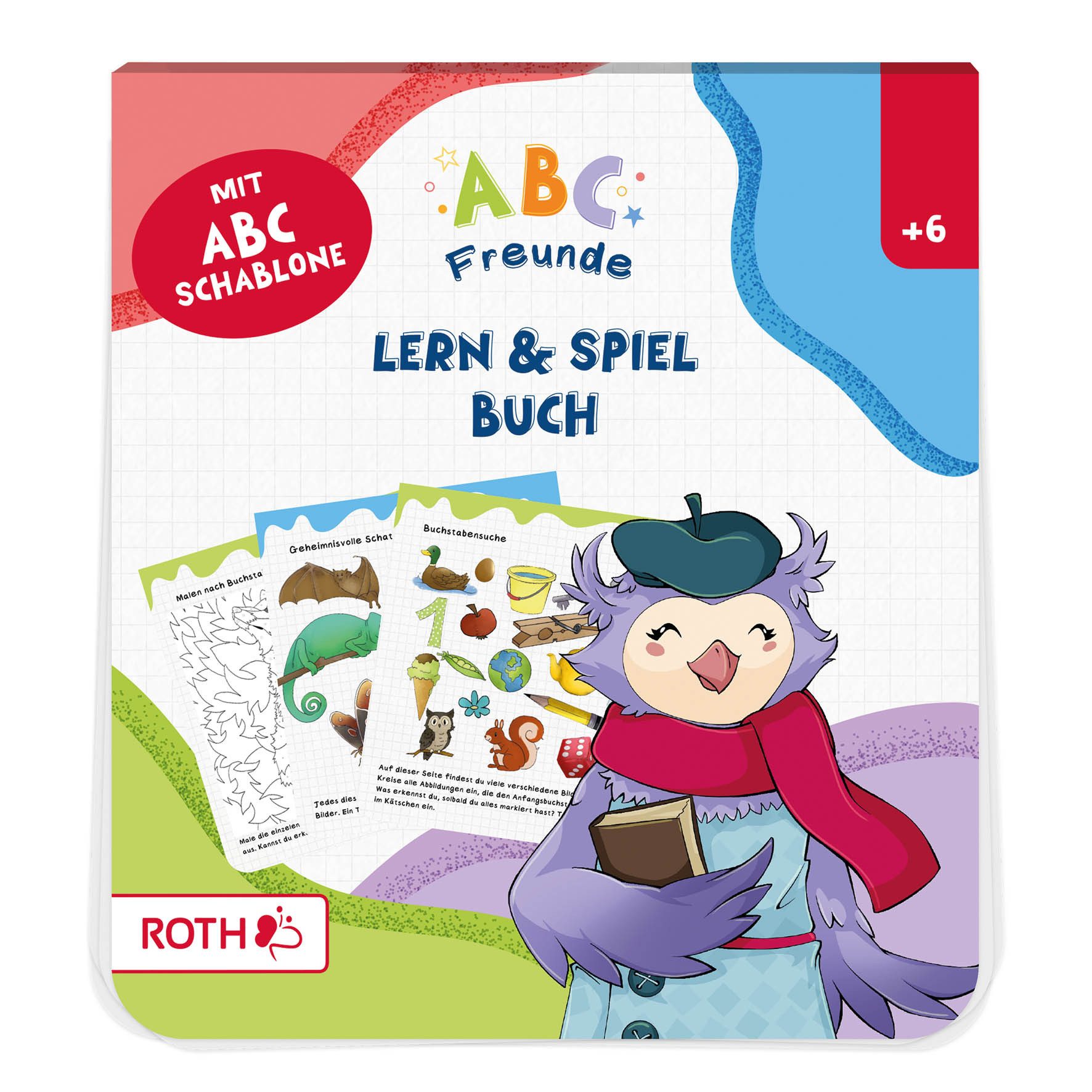 Roth Schultüte Lern & Spiel Buch "ABC Freunde", Verschluss