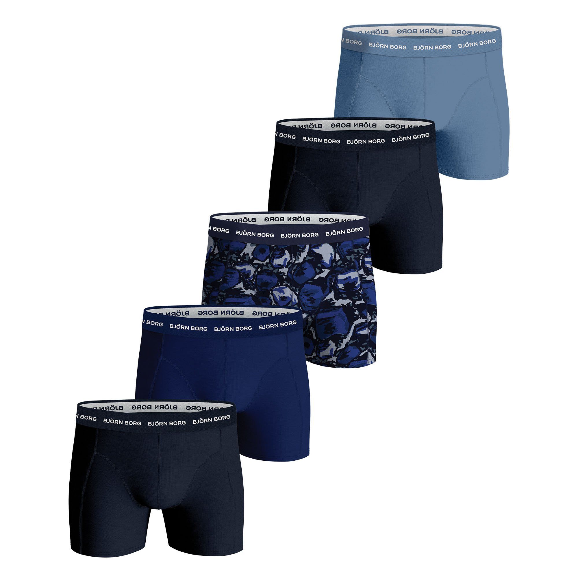 Boxer Herren Boxershort 5er Pack Baumwollmischung