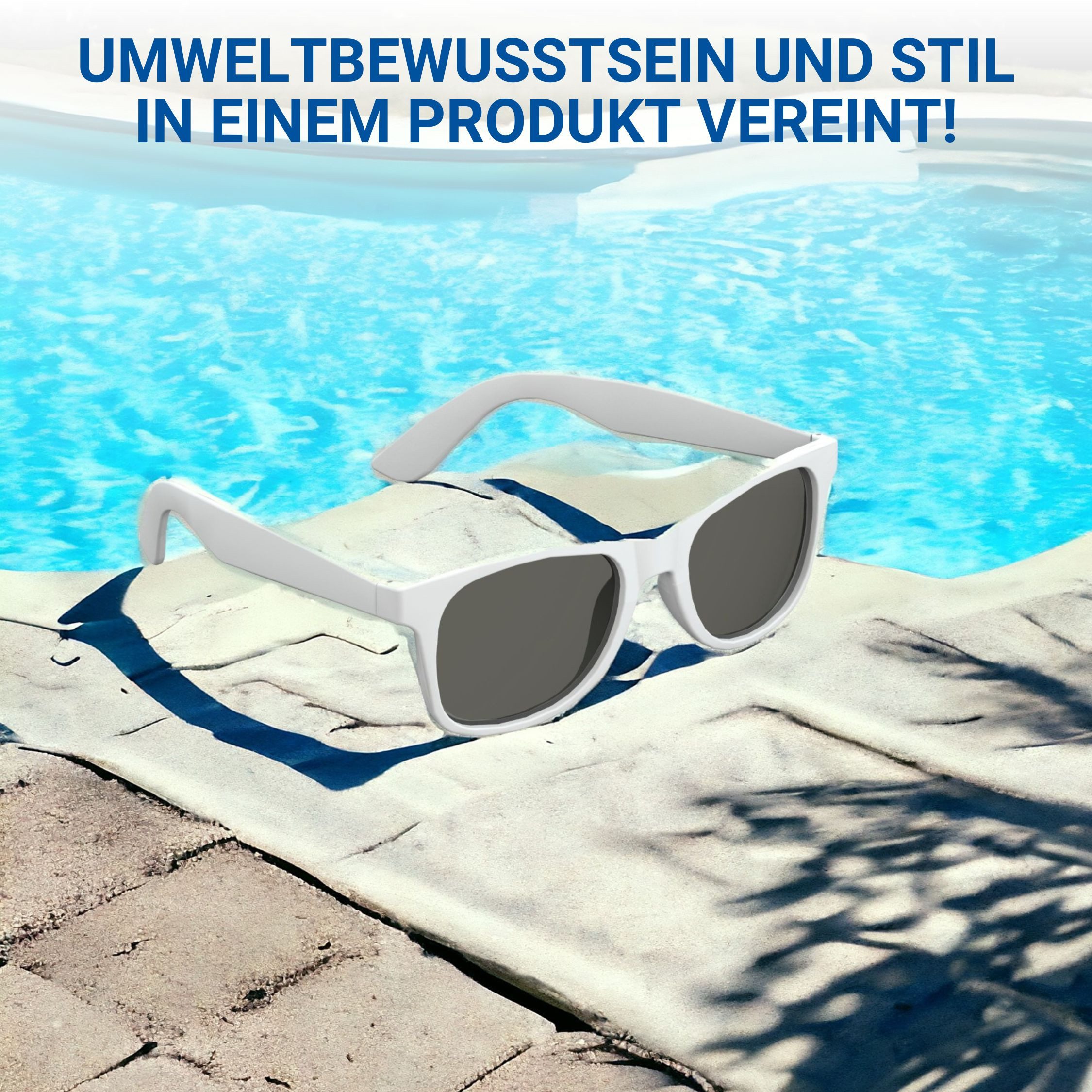 elasto Sonnenbrille BEACH Brille mit UV400 Schutz perfekt für den Sommer