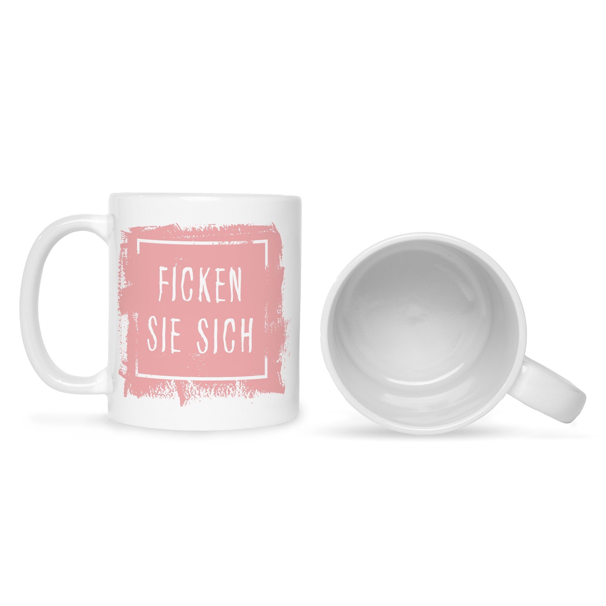 Vatertag Papa Sie & Geschenke Freunde Sie Ihn Weiß Tasse für - Lustige Männer Muttertag sich Bedruckte Weihnachten - - Ficken Frauen Spruch Geburtstag – Tasse & mit GRAVURZEILE Mama -