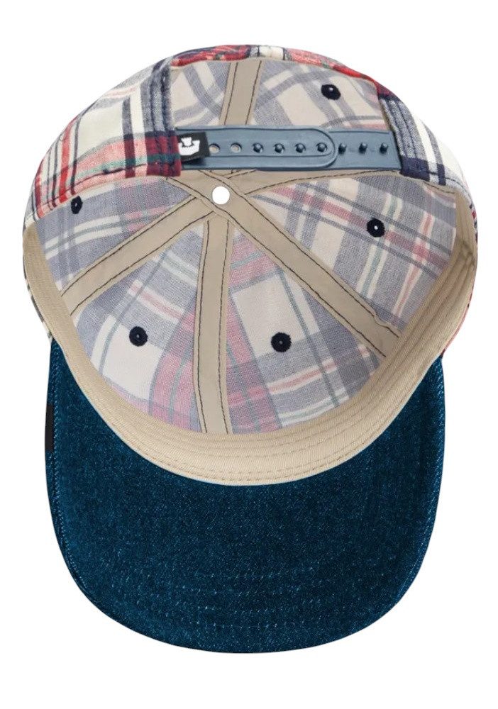 GOORIN Bros. Baseball Cap Bros Raised In A Barn Papa Cap bunt/navy - 1 Stück