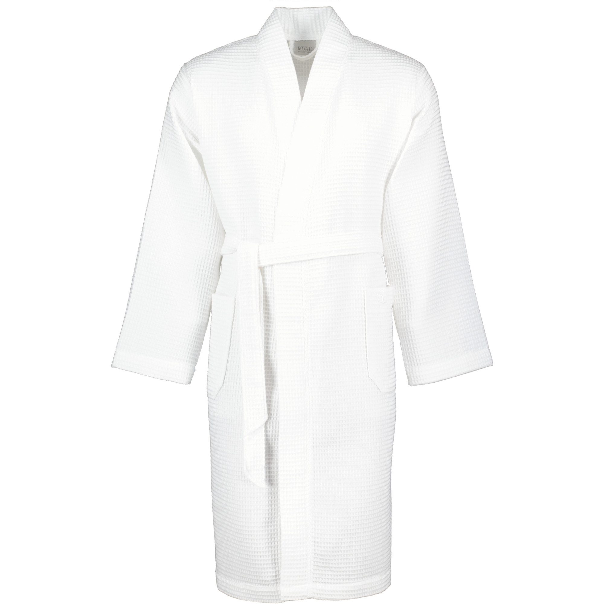 Möve Unisex-Bademantel Homewear Kimono Pique, Kimono, 100% Baumwolle